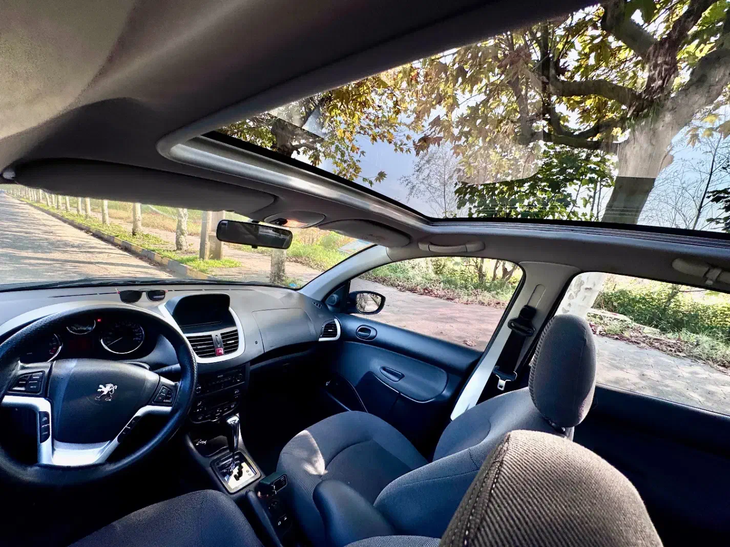 ۲۰۷ tu5p اتوماتیک سقف شیشه|خودرو سواری و وانت|کلاچای, |دیوار