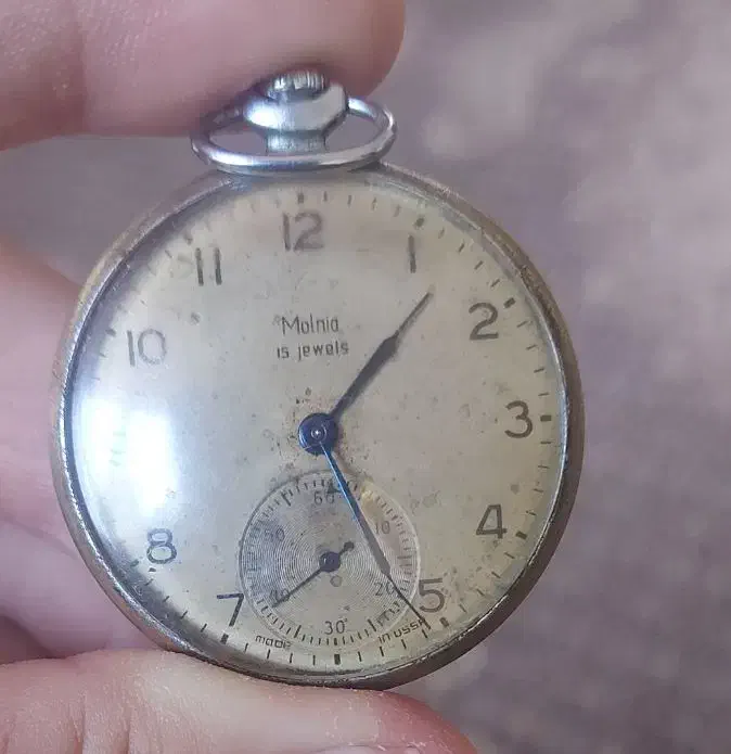 ساعت جیبی قدیمی عتیقه|ساعت|خوی, |دیوار