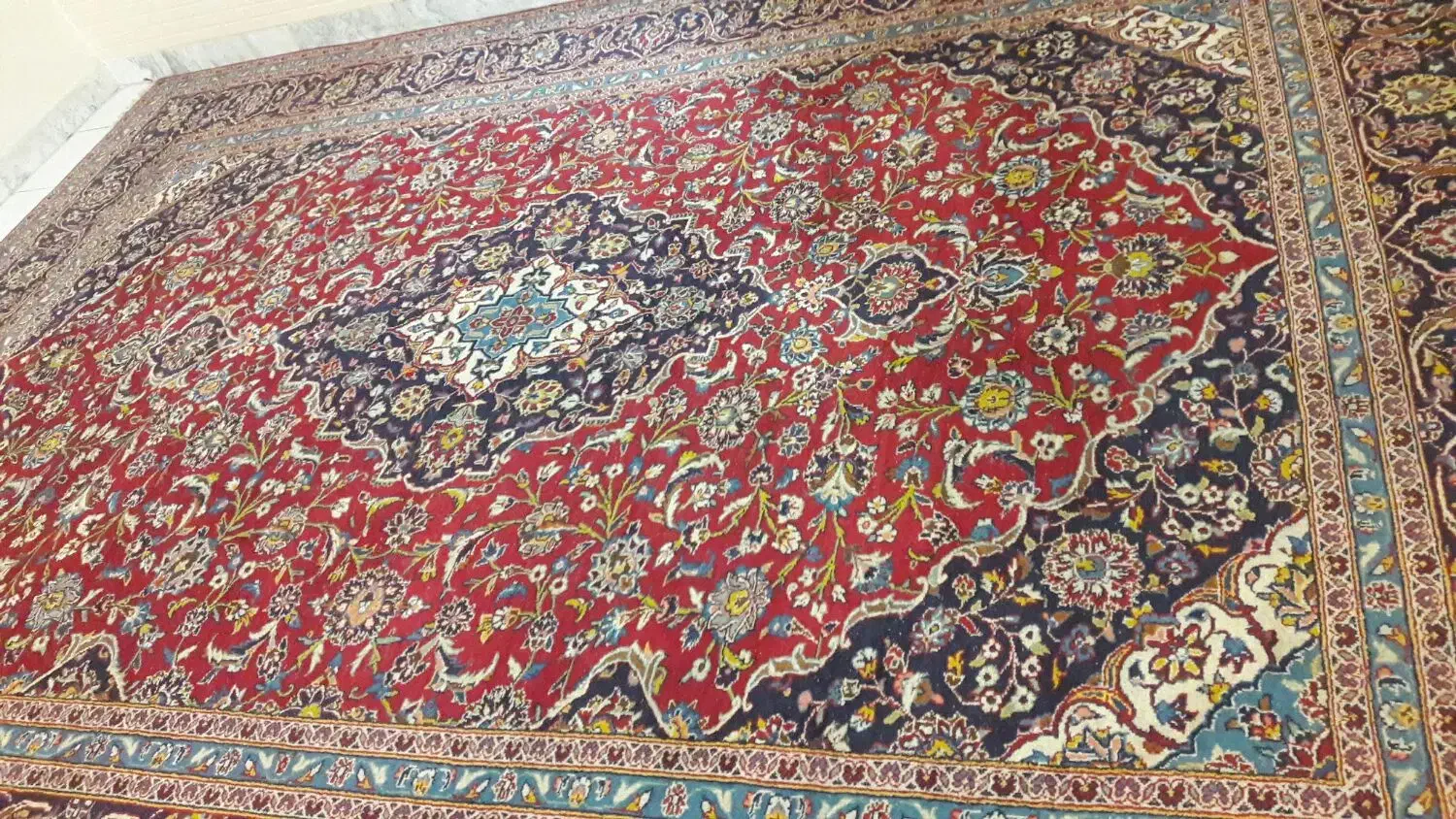 فرش دست بافت ۱۲متری کاشان|فرش|کرمانشاه, |دیوار