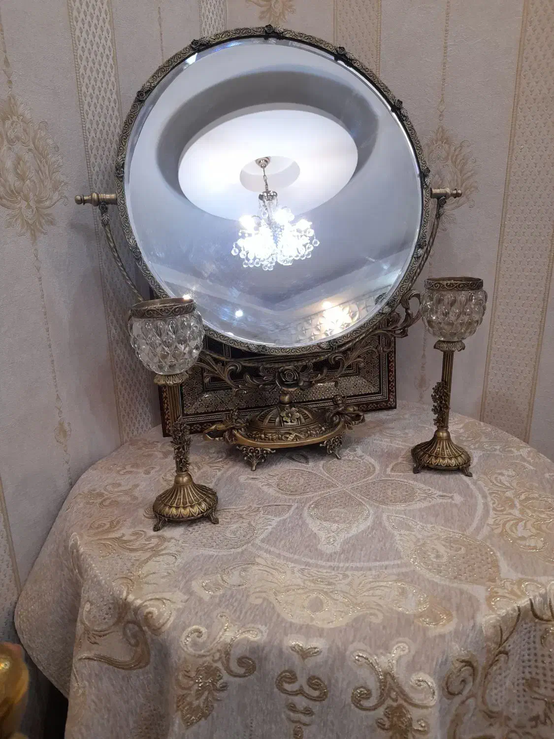 اینه و شمعدان|صنایع دستی و سایر لوازم تزئینی|تهران, امامت|دیوار