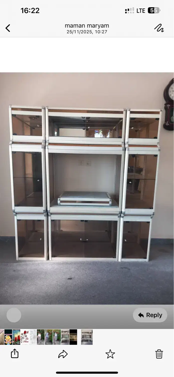 ویترین و میز تی وی|بوفه، ویترین، کنسول|ساری, |دیوار