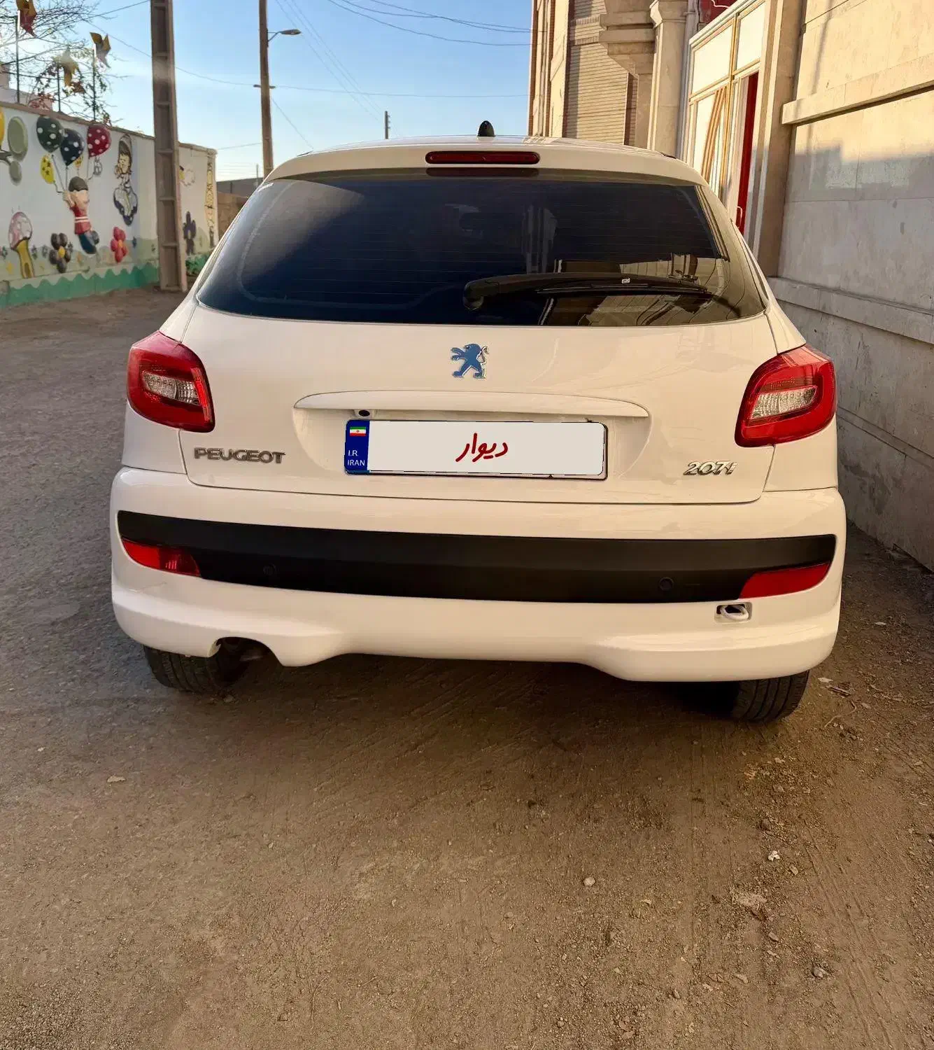 پژو ۲۰۷ ارتقا یافته|خودرو سواری و وانت|بافت, |دیوار