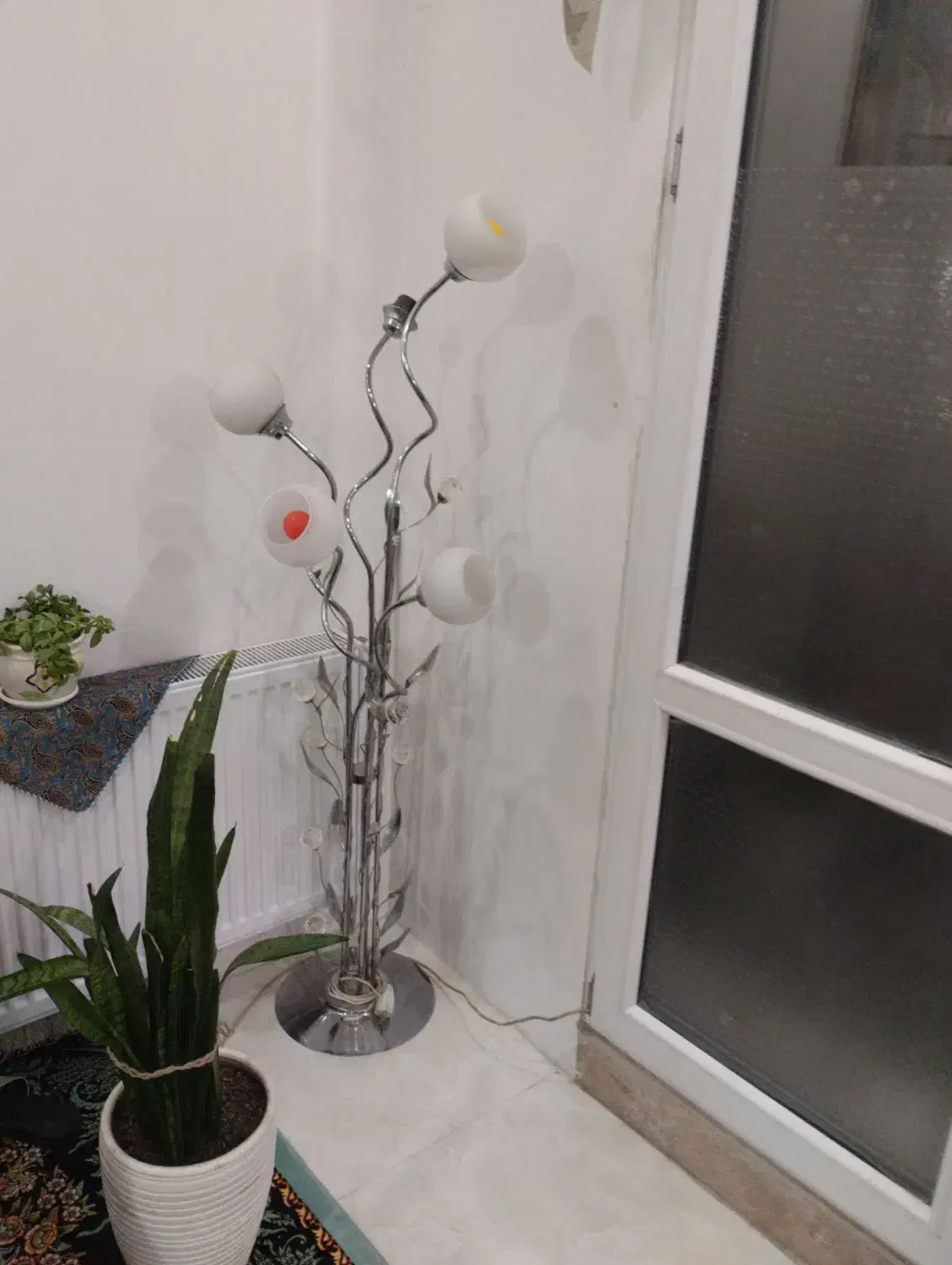 آباژور پنج شعله|چراغ خواب و آباژور|نیشابور, گنبد سبز|دیوار