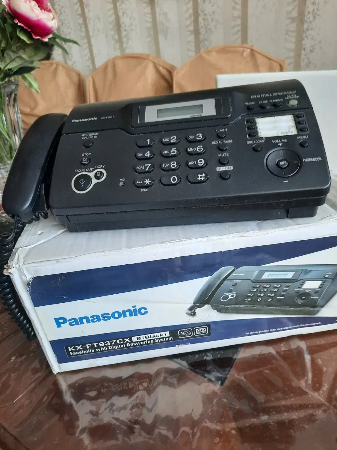 دستگاه تلفن فکس Panasonic|پرینتر، اسکنر، کپی، فکس|تهران, امیرآباد|دیوار