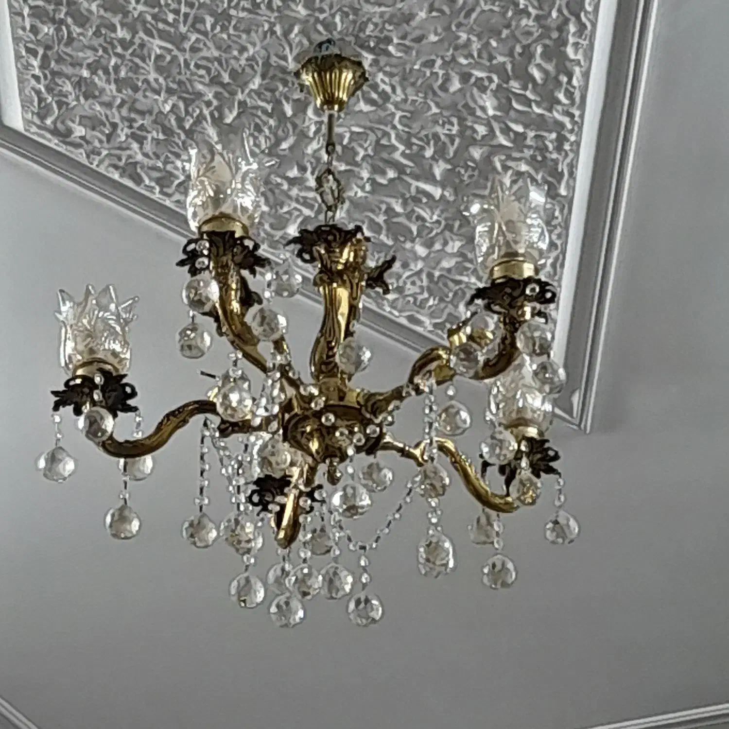 لوستر برنز|لوستر و چراغ آویز|قم, هفت تیر|دیوار