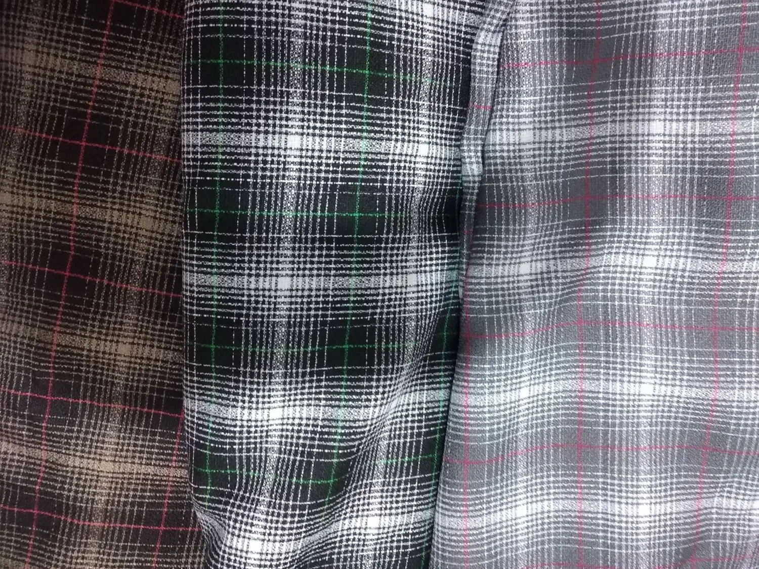 پارچه های پاییزه در رنگهای مختلف|لباس|گنبد کاووس, |دیوار