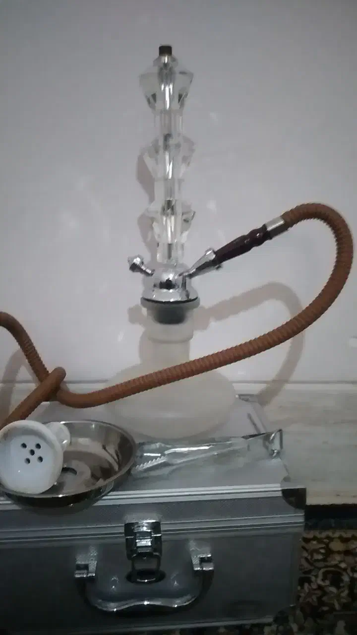 قلیان عودی عربی .تمام کریستال|کلکسیون و سرگرمی|بروجرد, |دیوار