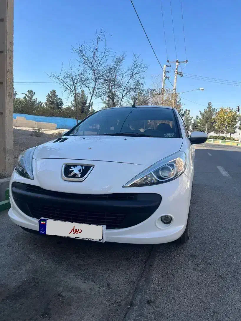 پژو ۲۰۷ سفید ۱۴۰۱ بدون رنگ فوق العاده تمیز|خودرو سواری و وانت|مشهد, الهیه|دیوار