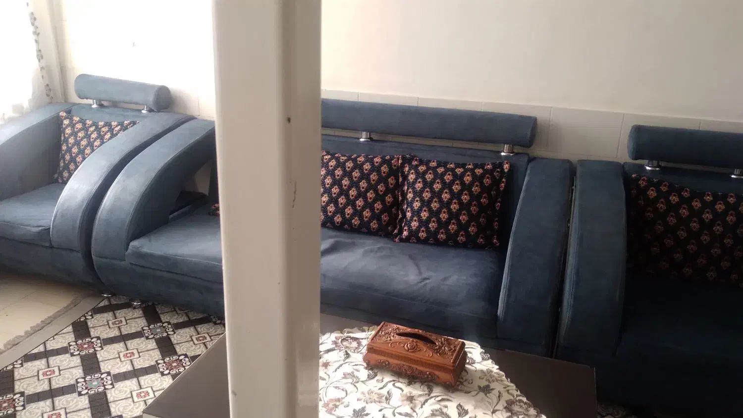 مبل ۷نفر ۳ملیون|مبلمان خانگی و میز عسلی|کاشمر, |دیوار