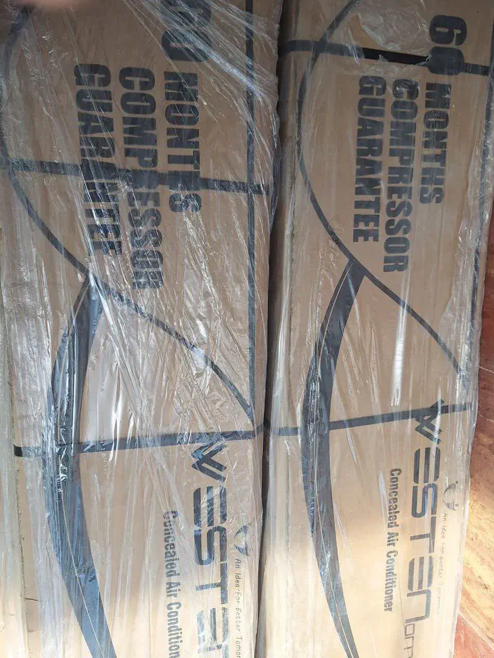 داکت اسپلیت ۳۰۰۰۰ اینورتر وستن ایر نو|کولر گازی و فنکوئل|اصفهان, باغ زرشک|دیوار