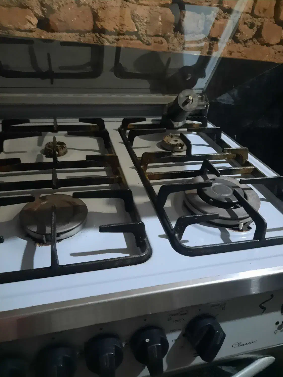 گاز ۴ شعله تکنو|اجاق گاز و لوازم برقی پختوپز|رشت, جماران|دیوار