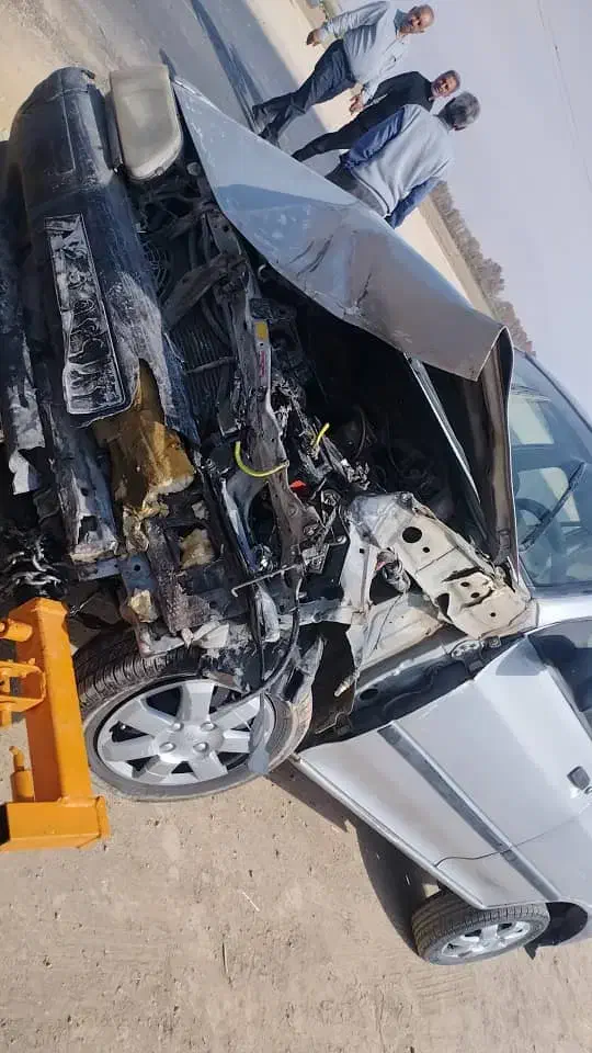 پرایدنقره ای تصادفی دوگانه مدل86|خودرو سواری و وانت|مرودشت, فاز دوم شهرک فرهنگیان|دیوار