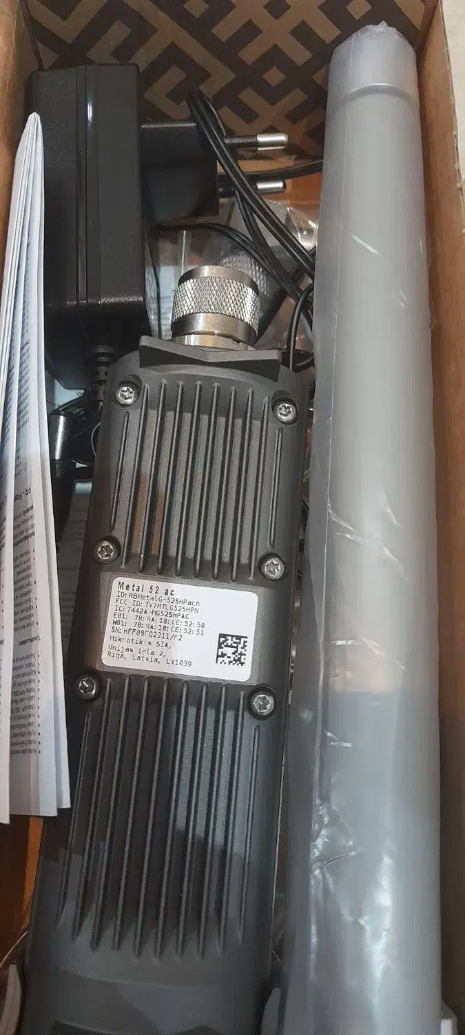 رادیو متال metal 52 ac mikrotik آکبند|مودم و تجهیزات شبکه|تهران, شهرک دانشگاه|دیوار