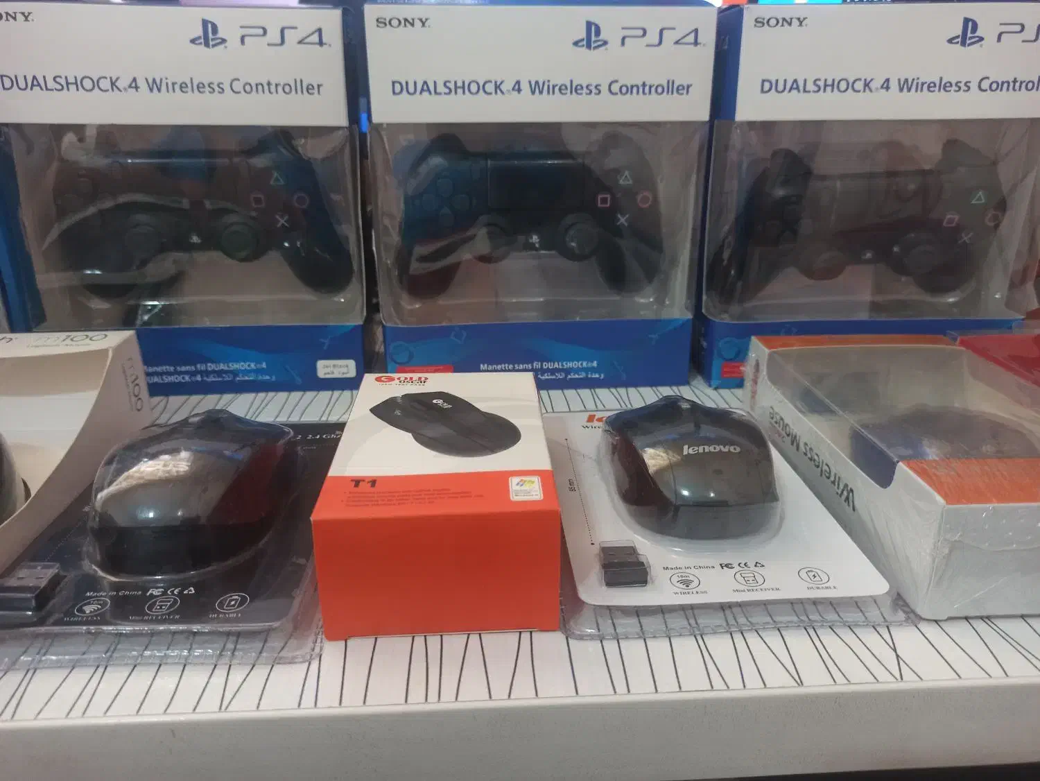 هارد اکسترنال و ssd موس و کیبورد بلوتوثی دسته پلی۴|قطعات و لوازم جانبی رایانه|کرمانشاه, |دیوار