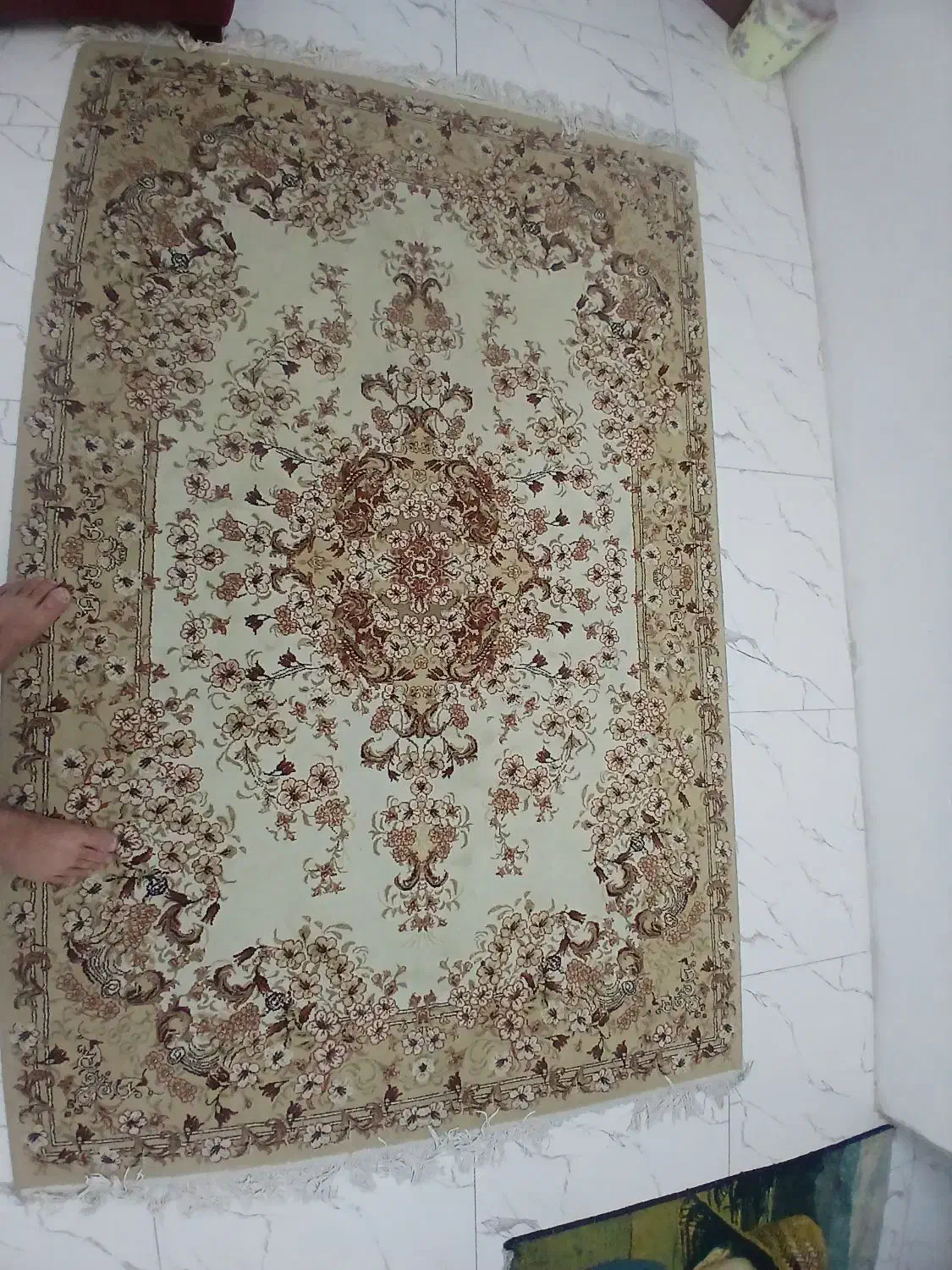 دوتخته فرش 4 متری کرم و9 متری سورمی|فرش|تهران, خاوران|دیوار