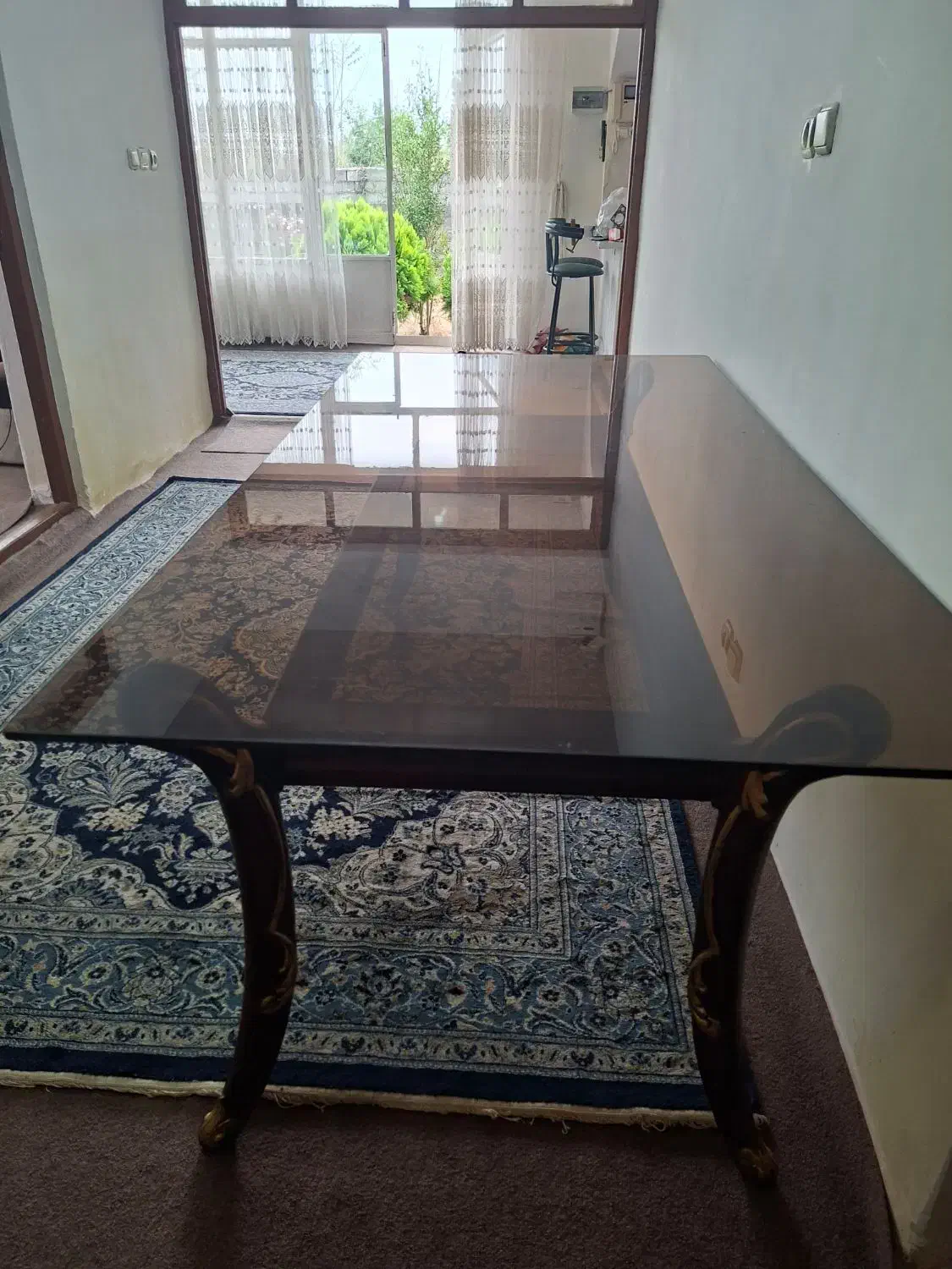 میز ناهارخوری هشت نفره|میز و صندلی غذاخوری|ضیابر, |دیوار