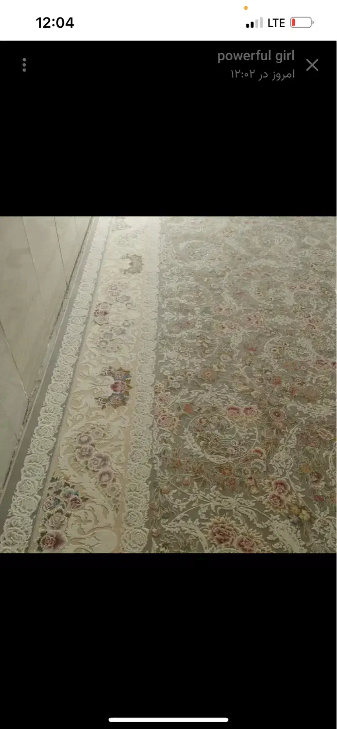 قالی ۱۲متری|فرش|آباده, |دیوار