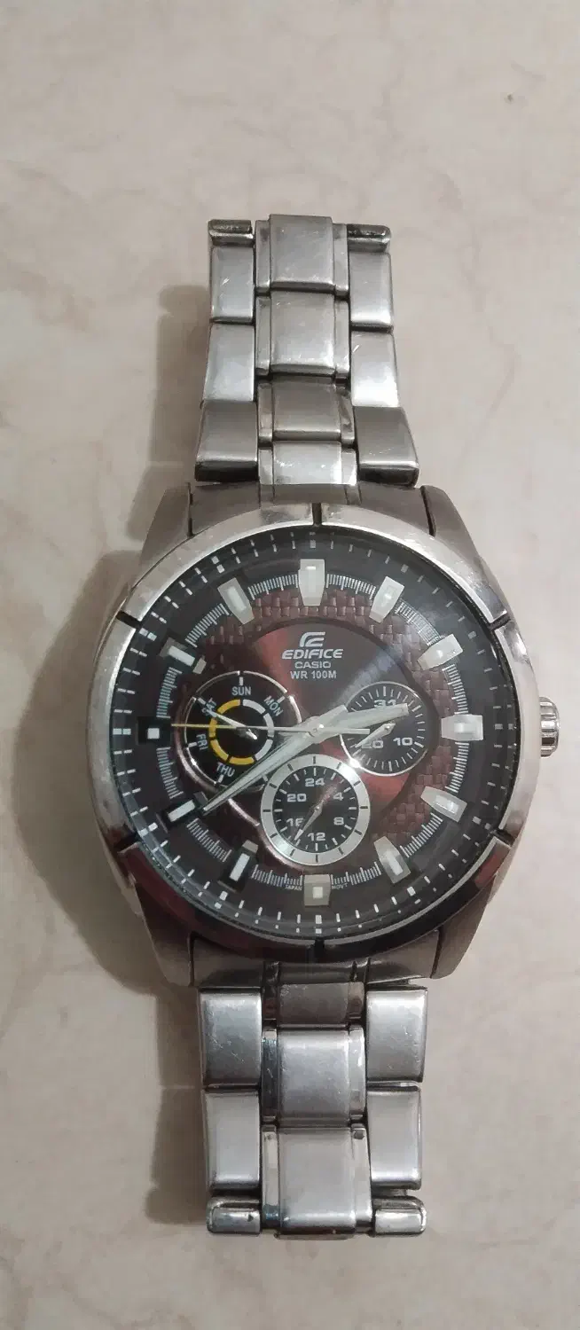 ساعت اورجینال کاسیو ادیفیس مردانه نو|ساعت|مشهد, کوه سنگی|دیوار