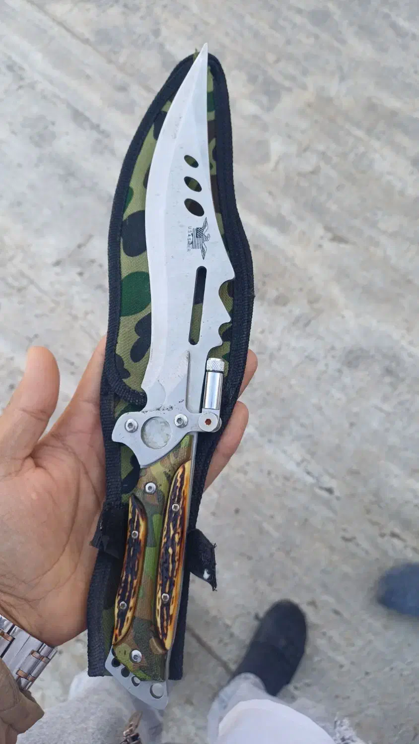 چاقو شکاری آمریکایی|کلکسیون اشیاء عتیقه|پیشوا, |دیوار