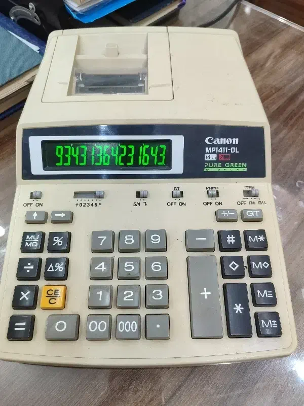 فروش ماشین حسابCanonمدلMP1411DL|لوازم التحریر|بوشهر, |دیوار