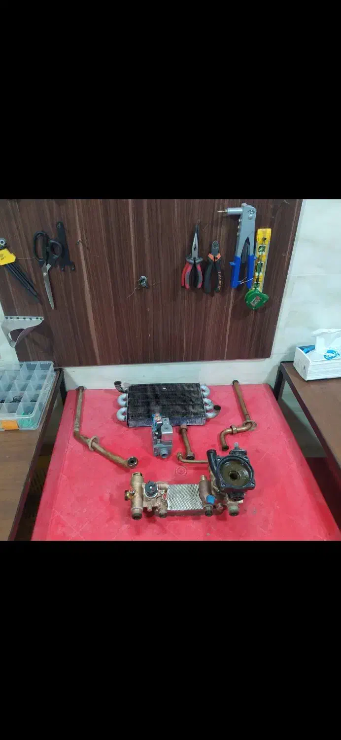 تعمیرات تخصصی پکیج دیواری|خدمات پیشه و مهارت|قم, پردیسان|دیوار