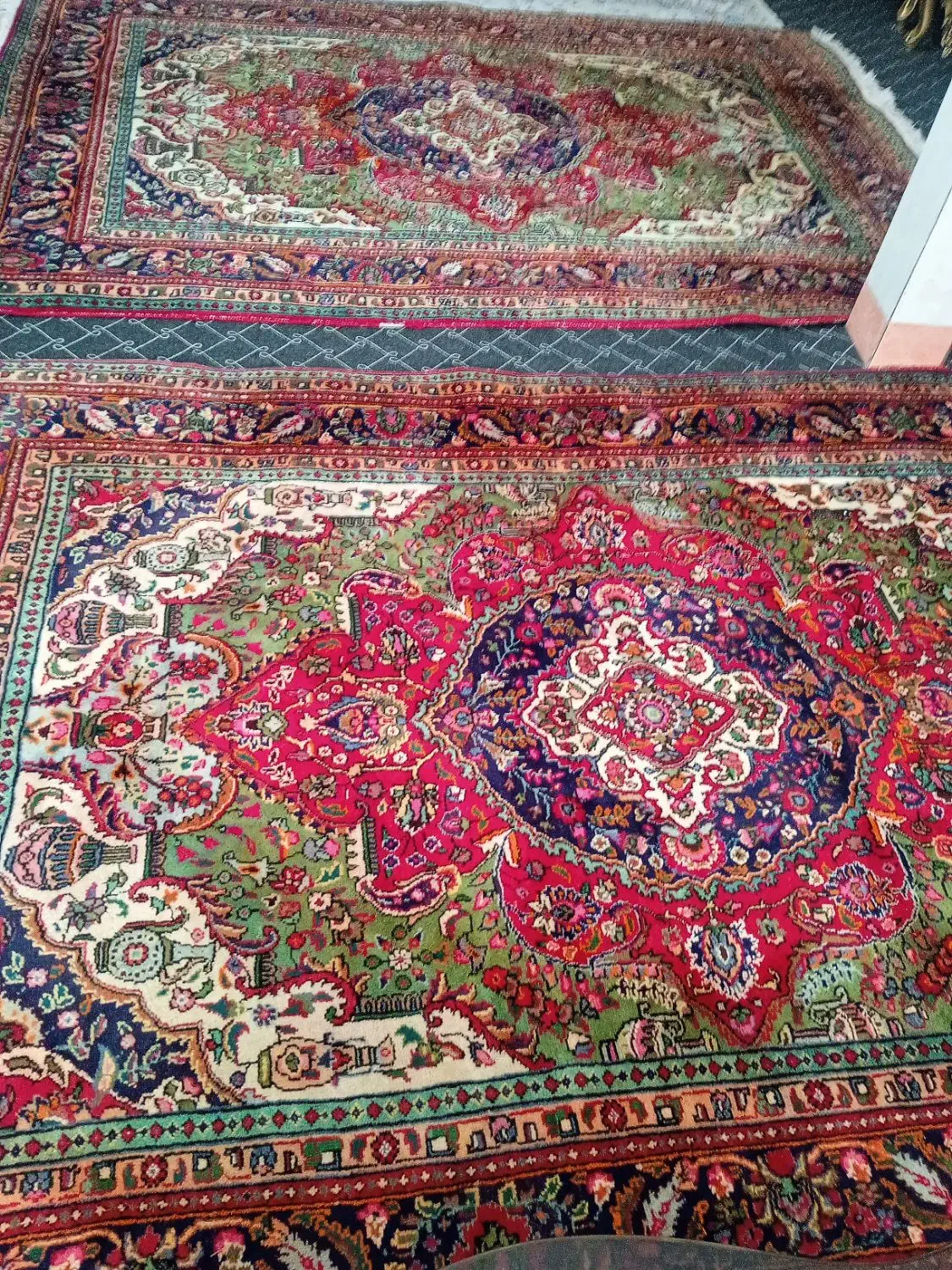 فرش دستبافت ۶ متری جفت|فرش|قم, شاه ابراهیم|دیوار