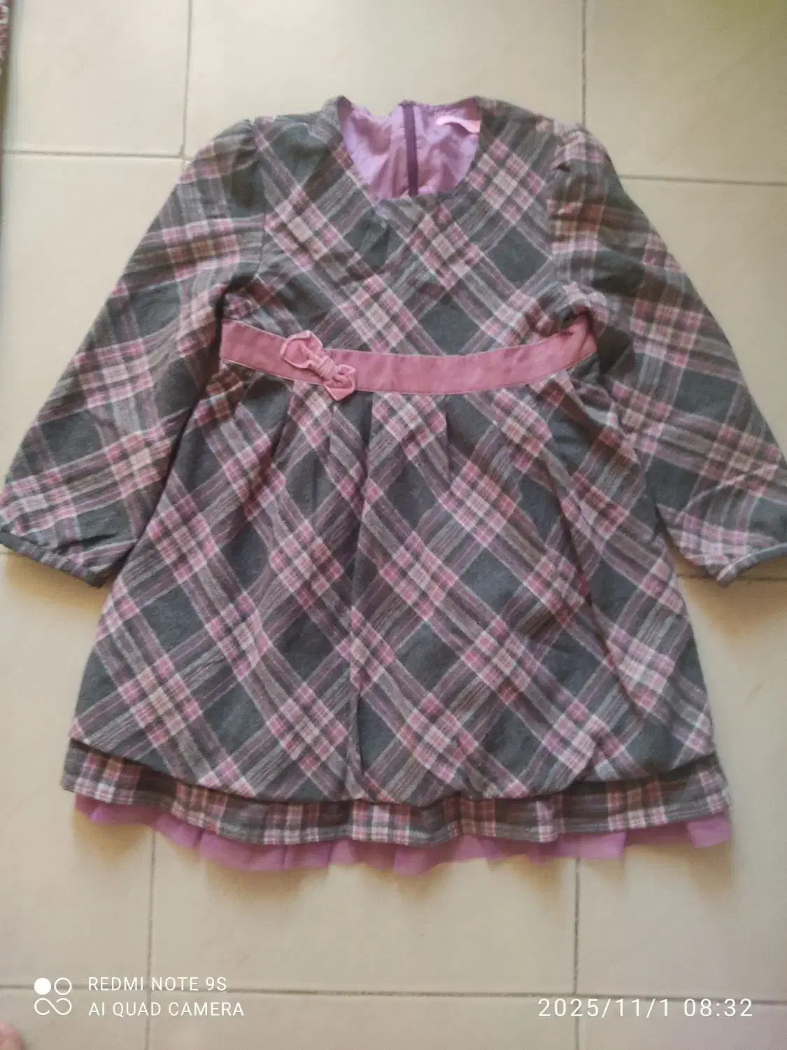 پیراهن پاییزه|کفش و لباس بچه|تبریز, |دیوار