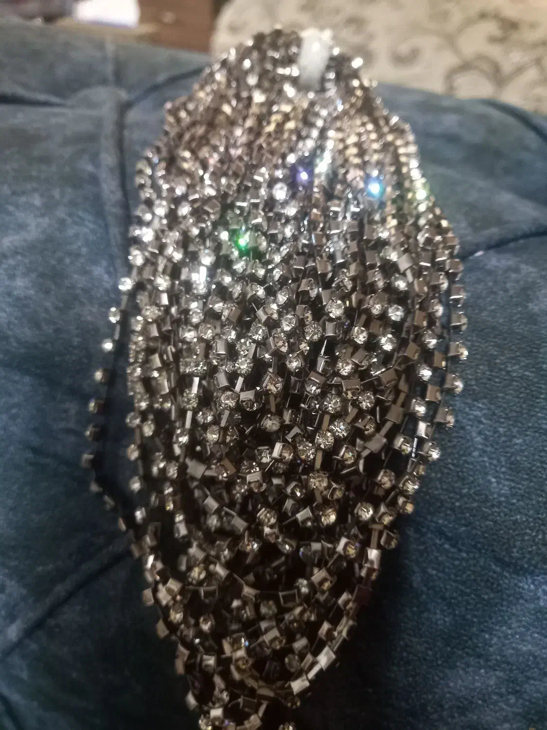 نگین ۵۰متر نقره ای رنگ ثابت شهرری|لوازم خیاطی و بافتنی|ری, حمزهآباد|دیوار