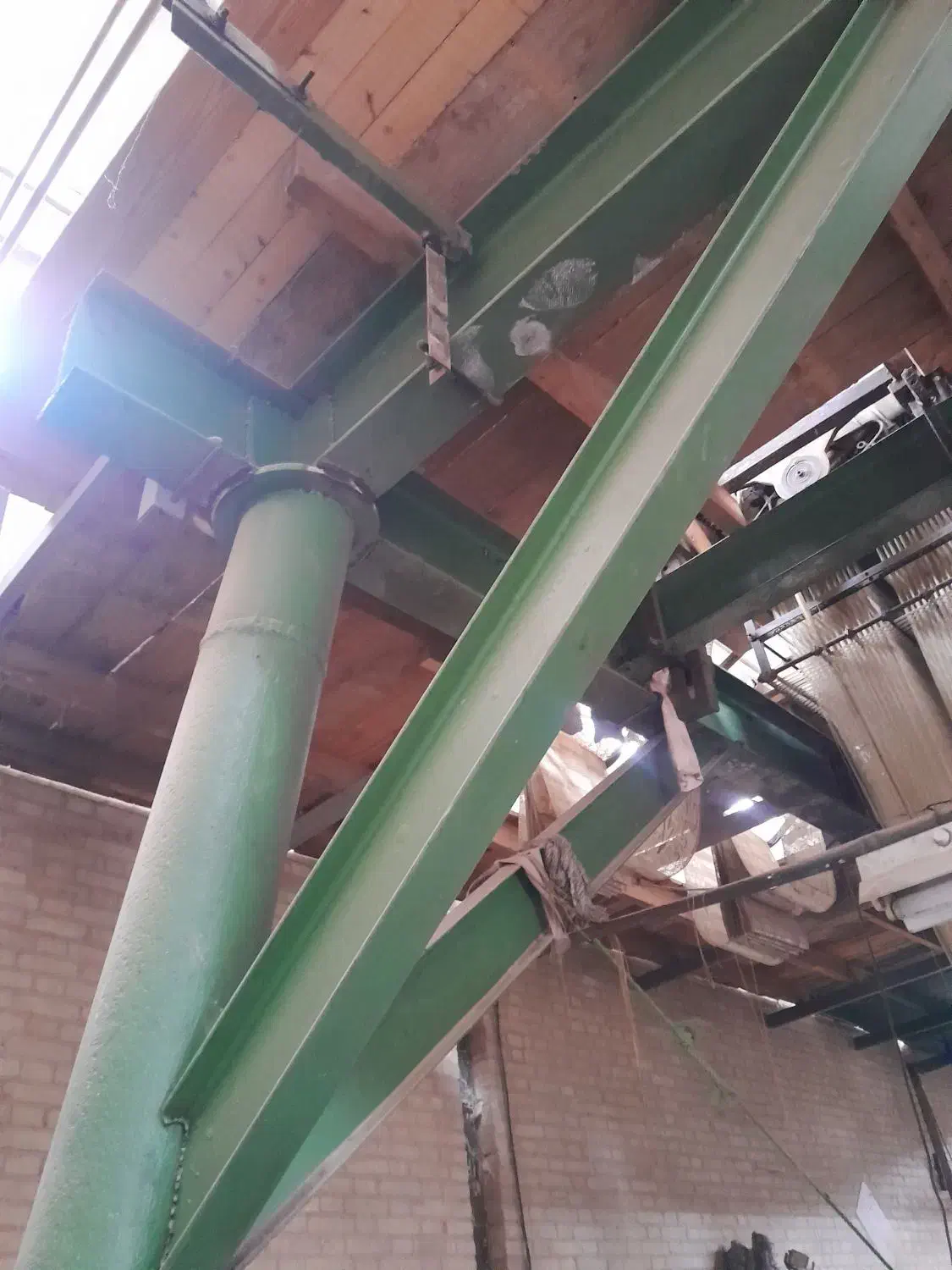 پایه ژاکارد بافندگی تیرآهن ۳۰پیچی|مصالح و تجهیزات ساختمان|یزد, |دیوار