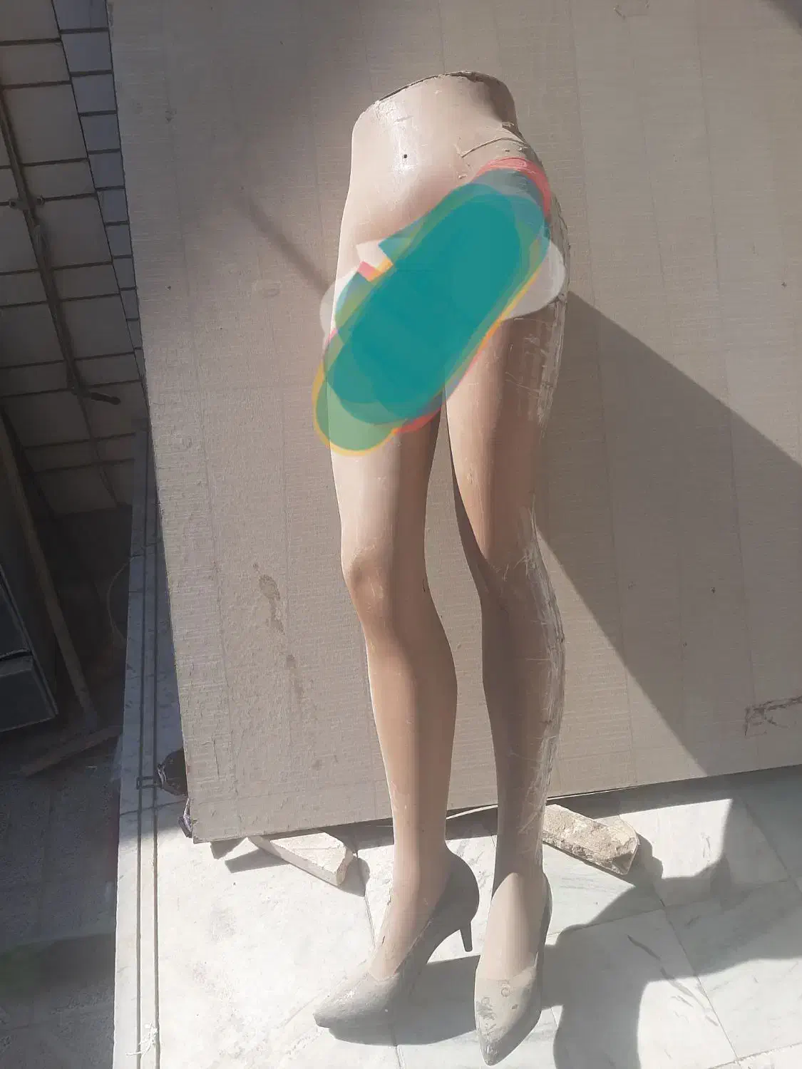 مانکن پا|لوازم خیاطی و بافتنی|خمینی‌شهر, |دیوار