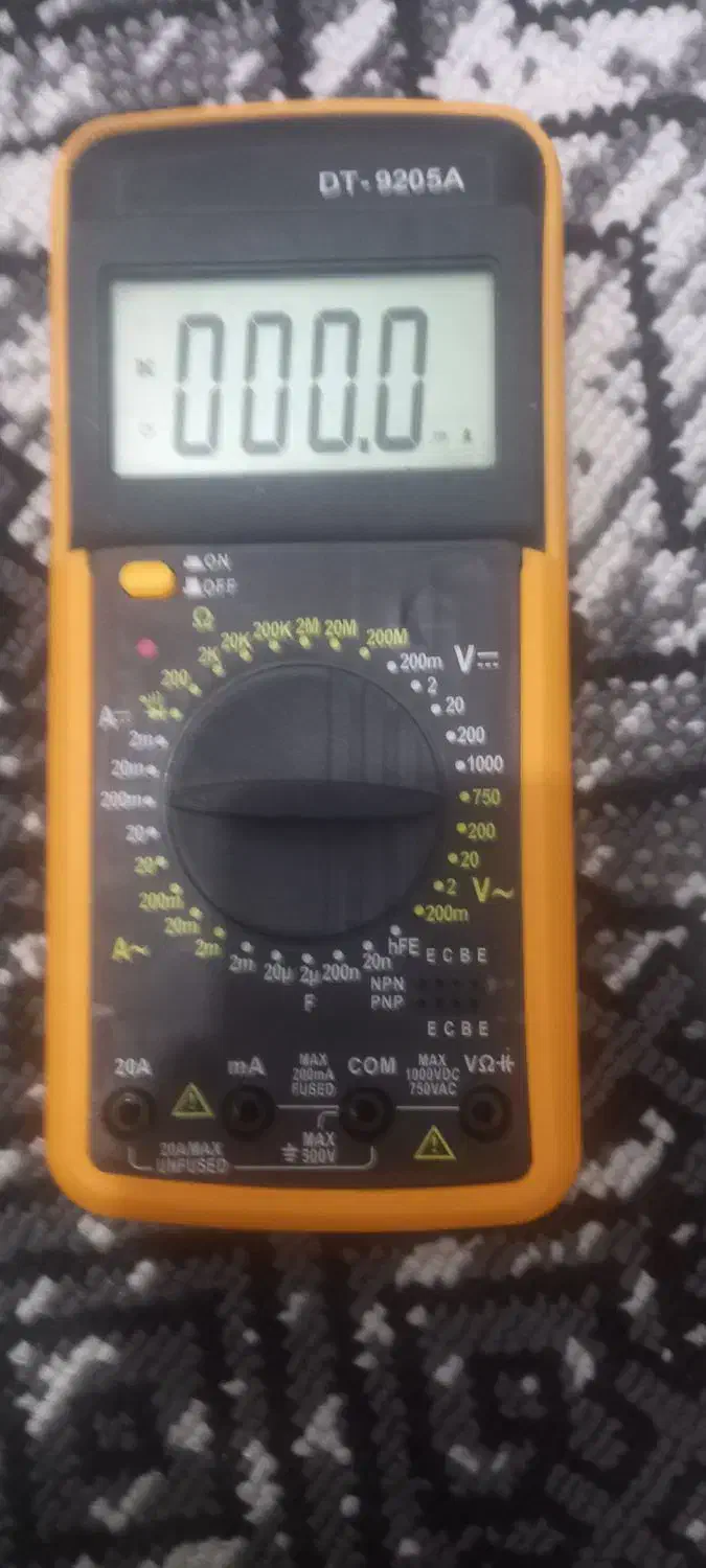 مولتی متر سالم|ابزارآلات|مشهد, رسالت|دیوار