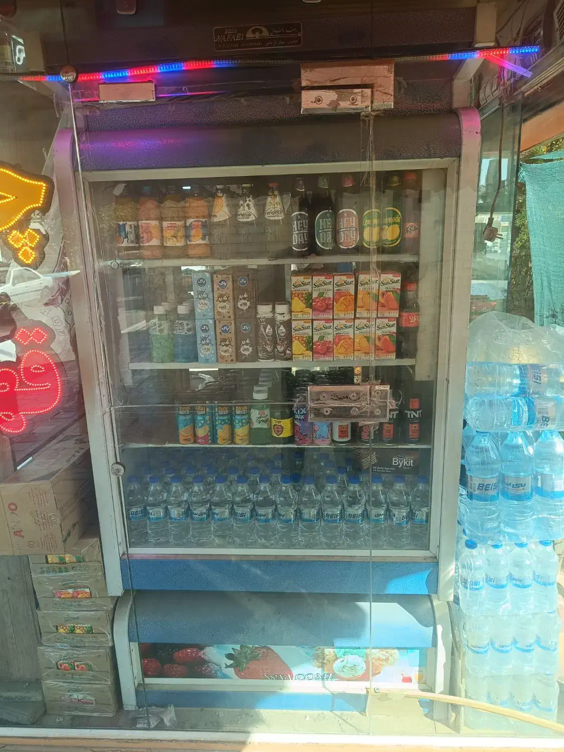 یخچال دوطرف دید ویترینی|فروشگاه و مغازه|اصفهان, مفتح|دیوار