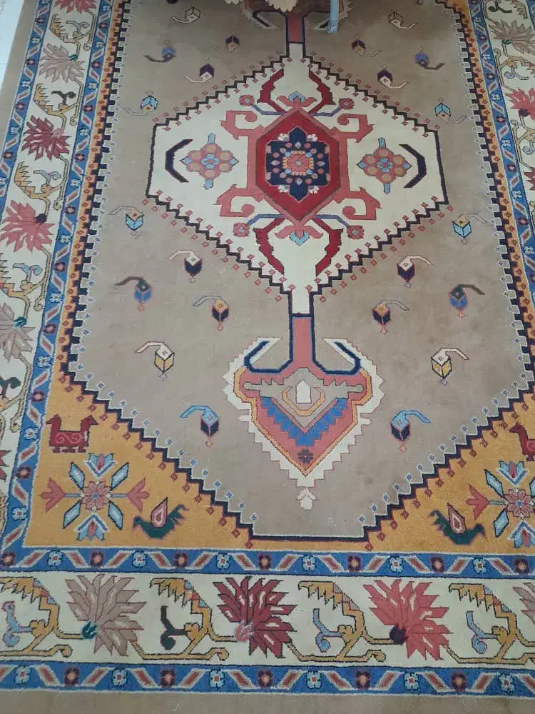 دو عدد فرش ۶ متری کویر یزد در حد نو|فرش|پردیس, فاز ۱۱|دیوار