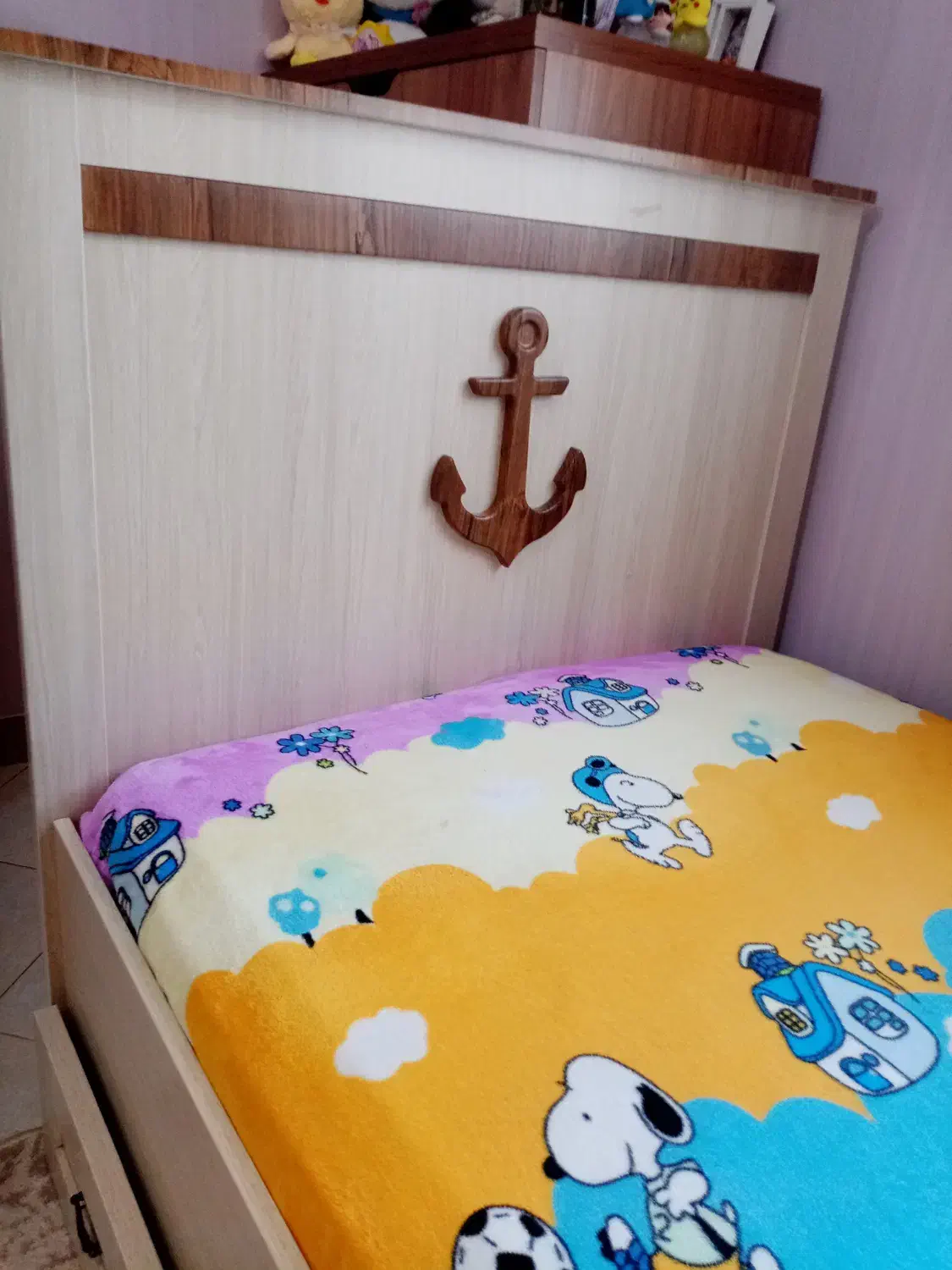 یک جفت تخت خواب نوجوان و جوان|تخت و سرویس خواب|شهریار, شهریار|دیوار