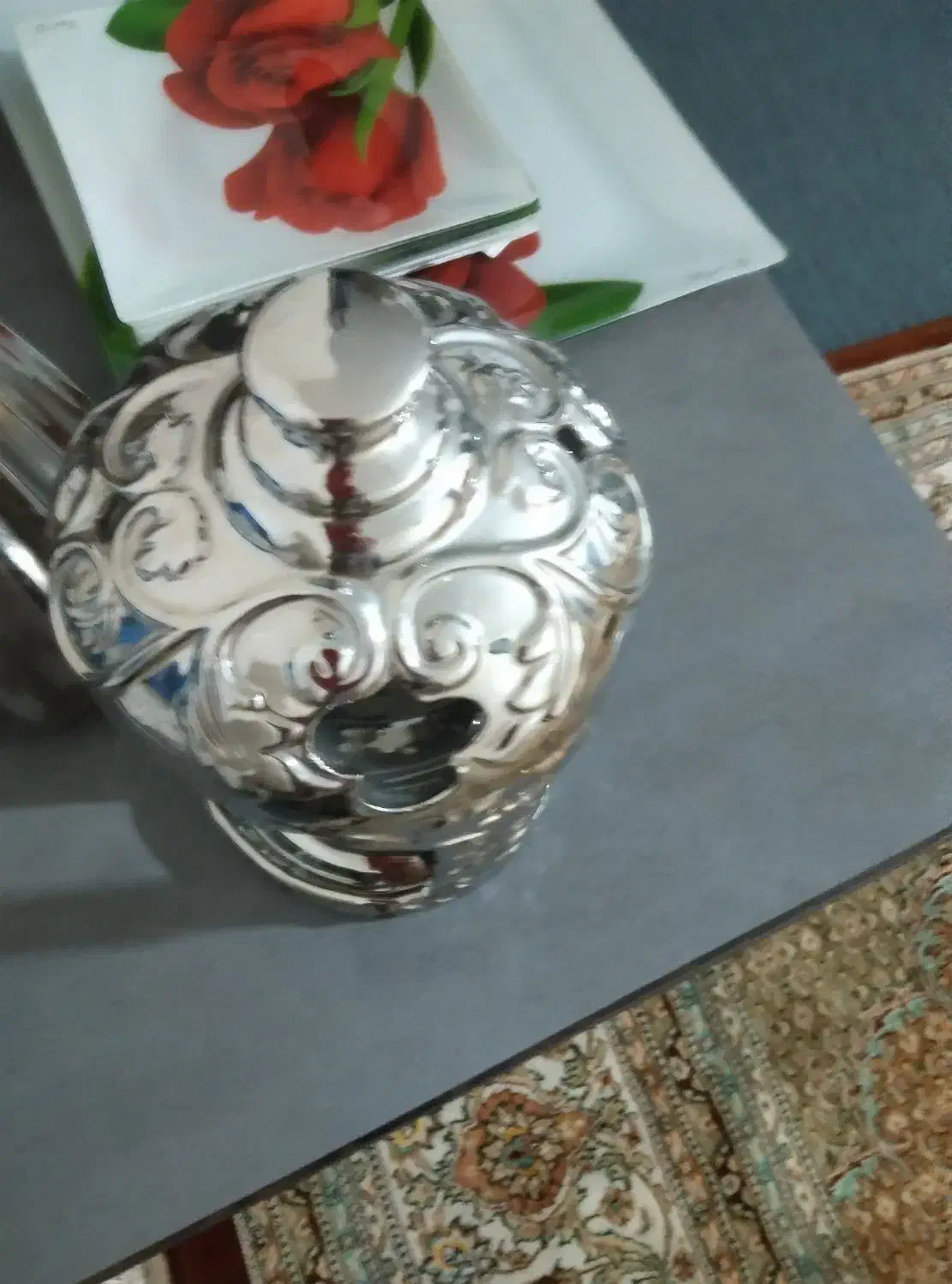 گلدان بشقاب|ظروف سرو و پذیرایی|قم, باجک یک|دیوار