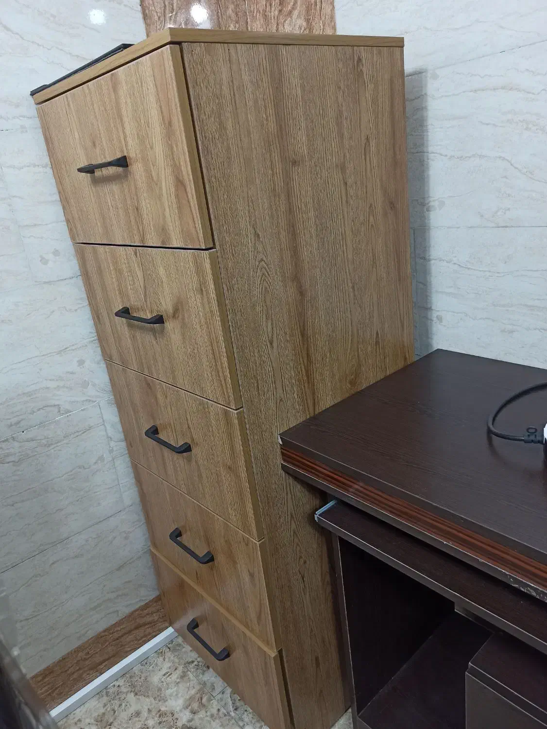 دراور اداری پنج کشو|جاکفشی، کمد، دراور|رودسر, |دیوار