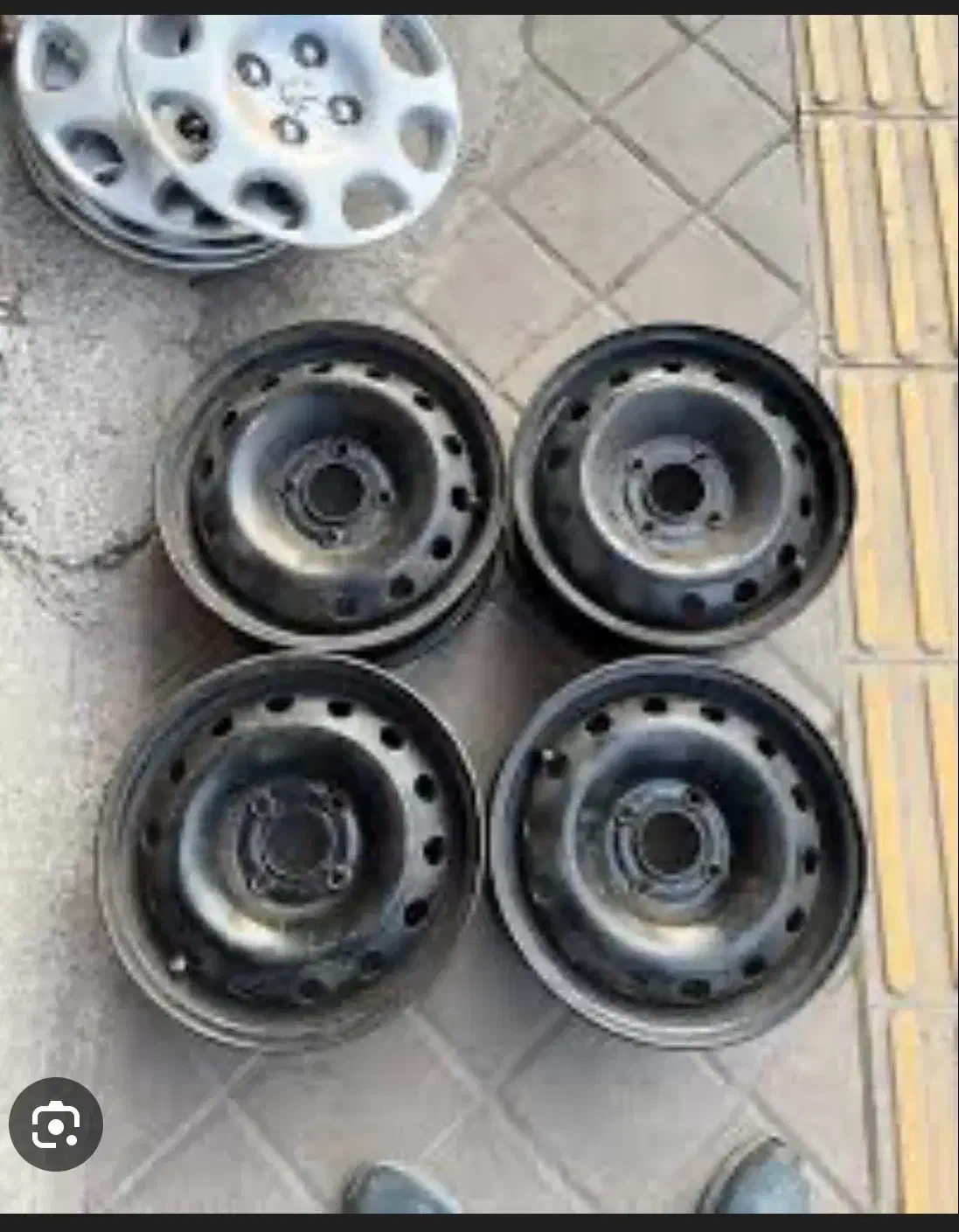 رینگ فولادی(کارخونه ای)۲۰۶ سایز۱۴|قطعات یدکی و لوازم جانبی|کرمان, |دیوار