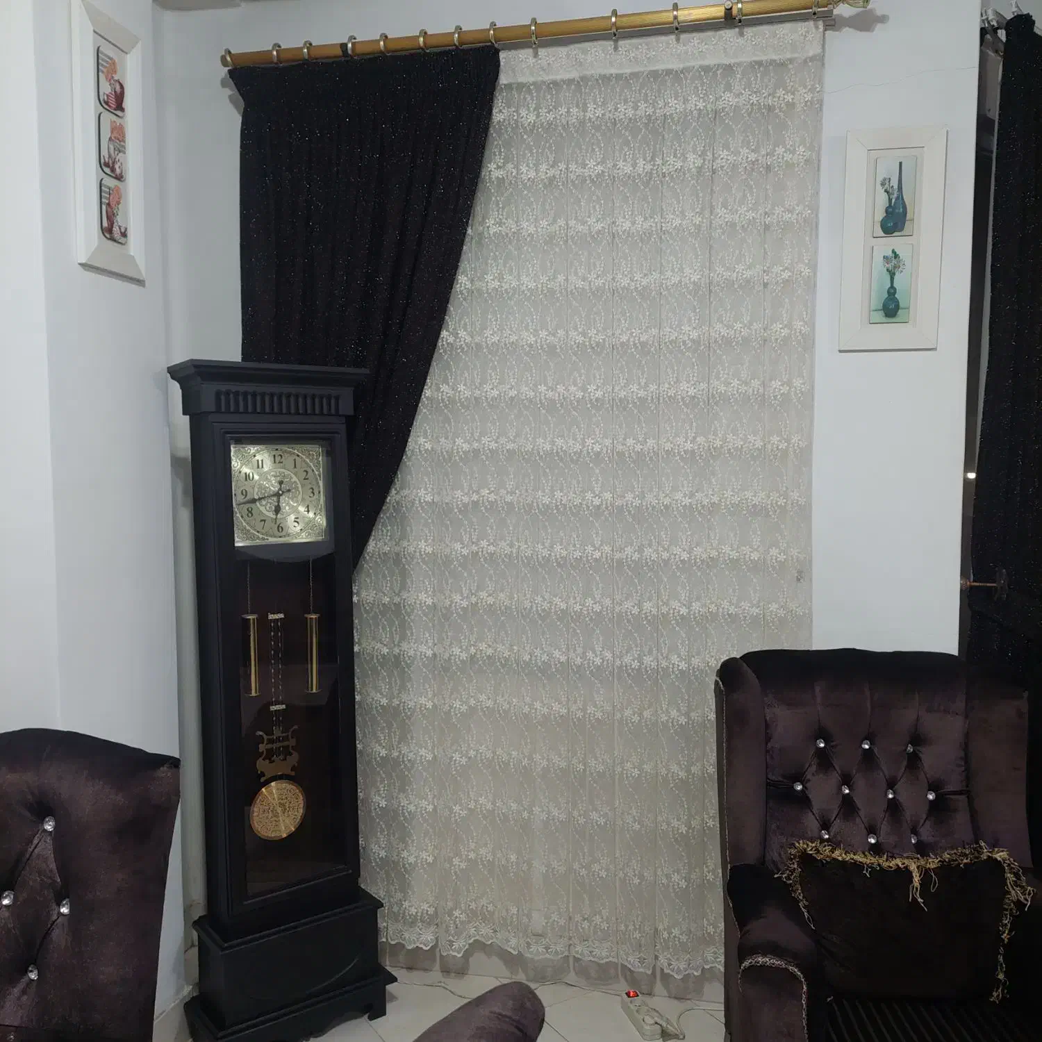 فروش پرده پذیرایی|پرده، رانر، رومیزی|بهشهر, |دیوار