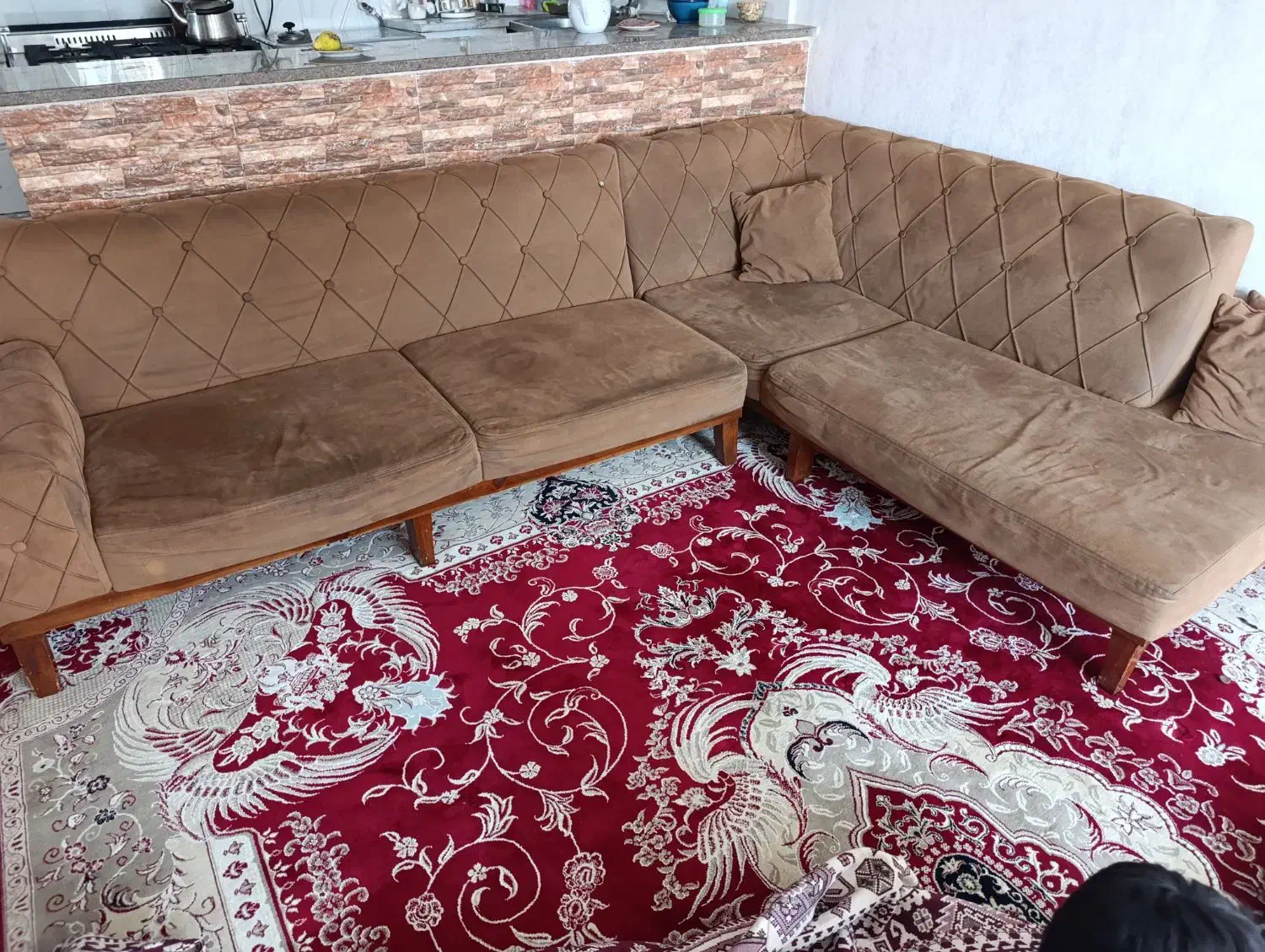 مبل چستر ال|مبلمان خانگی و میز عسلی|الوند, |دیوار