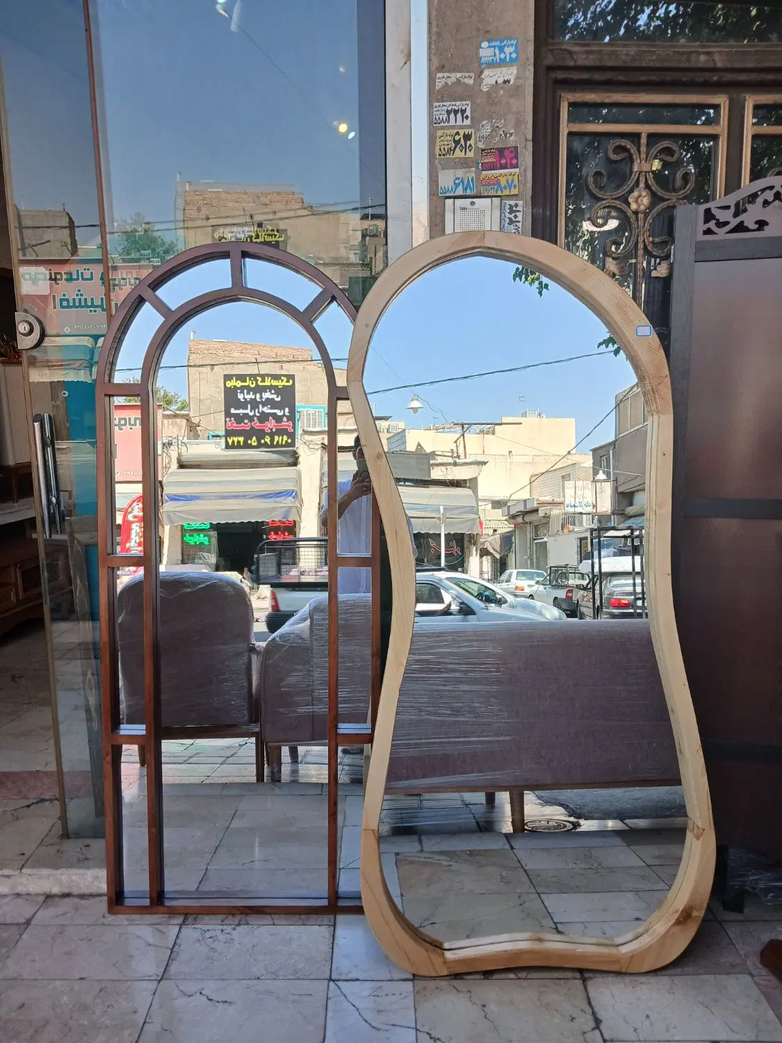 تولید و پخش انواع آیینه قدی رنگی وکیوم .رنگ بندی|آینه|تهران, نعمتآباد|دیوار