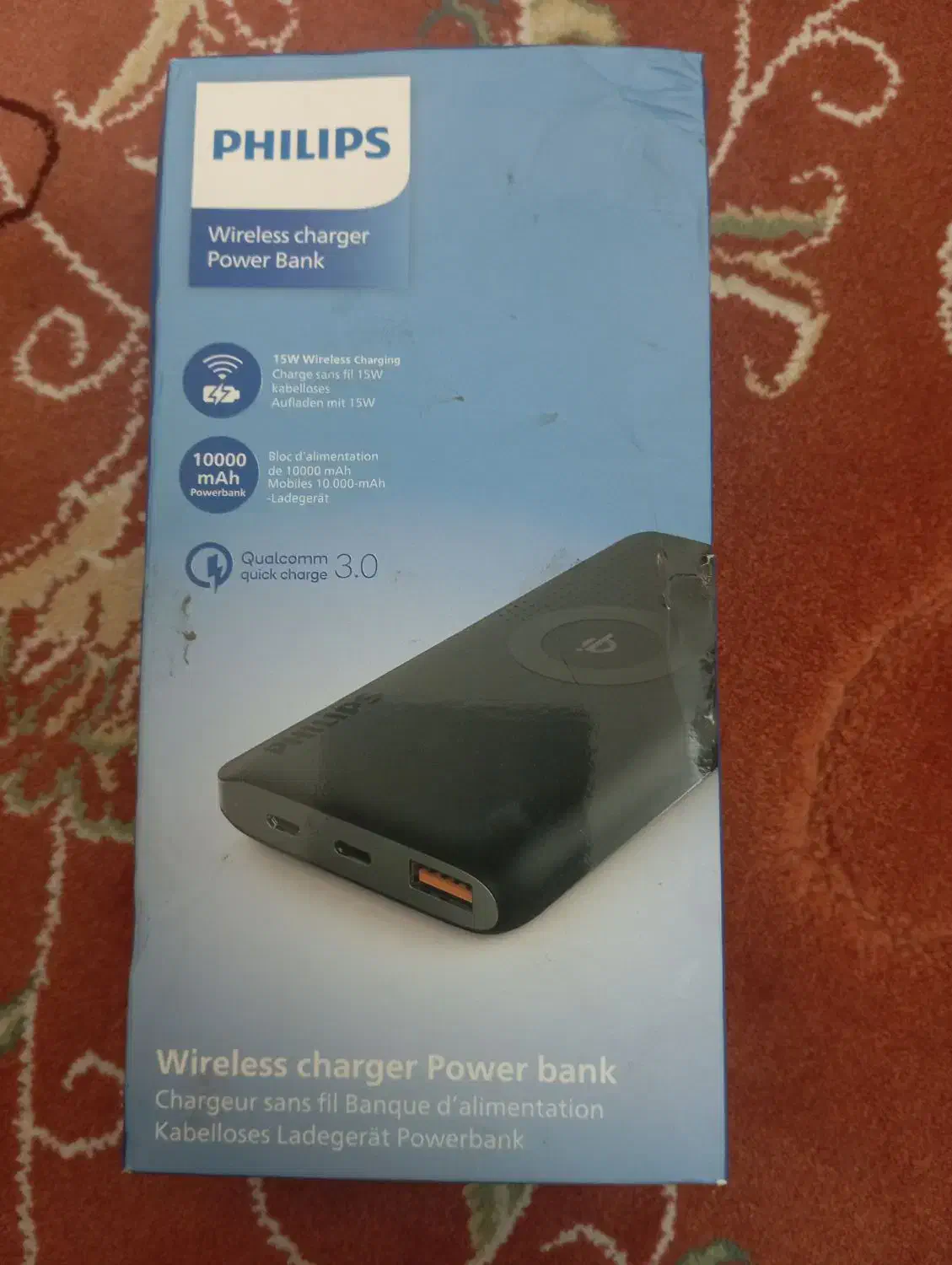 پاور بانک وایرلس فیلیپس Philips نو|لوازم جانبی موبایل و تبلت|مشهد, کوثر|دیوار