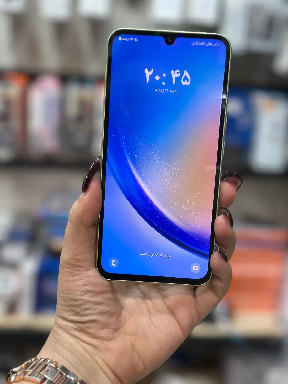 سامسونگA34حافظه128گیگ ر8 درحدنوکاملا سالم|موبایل|تبریز, |دیوار