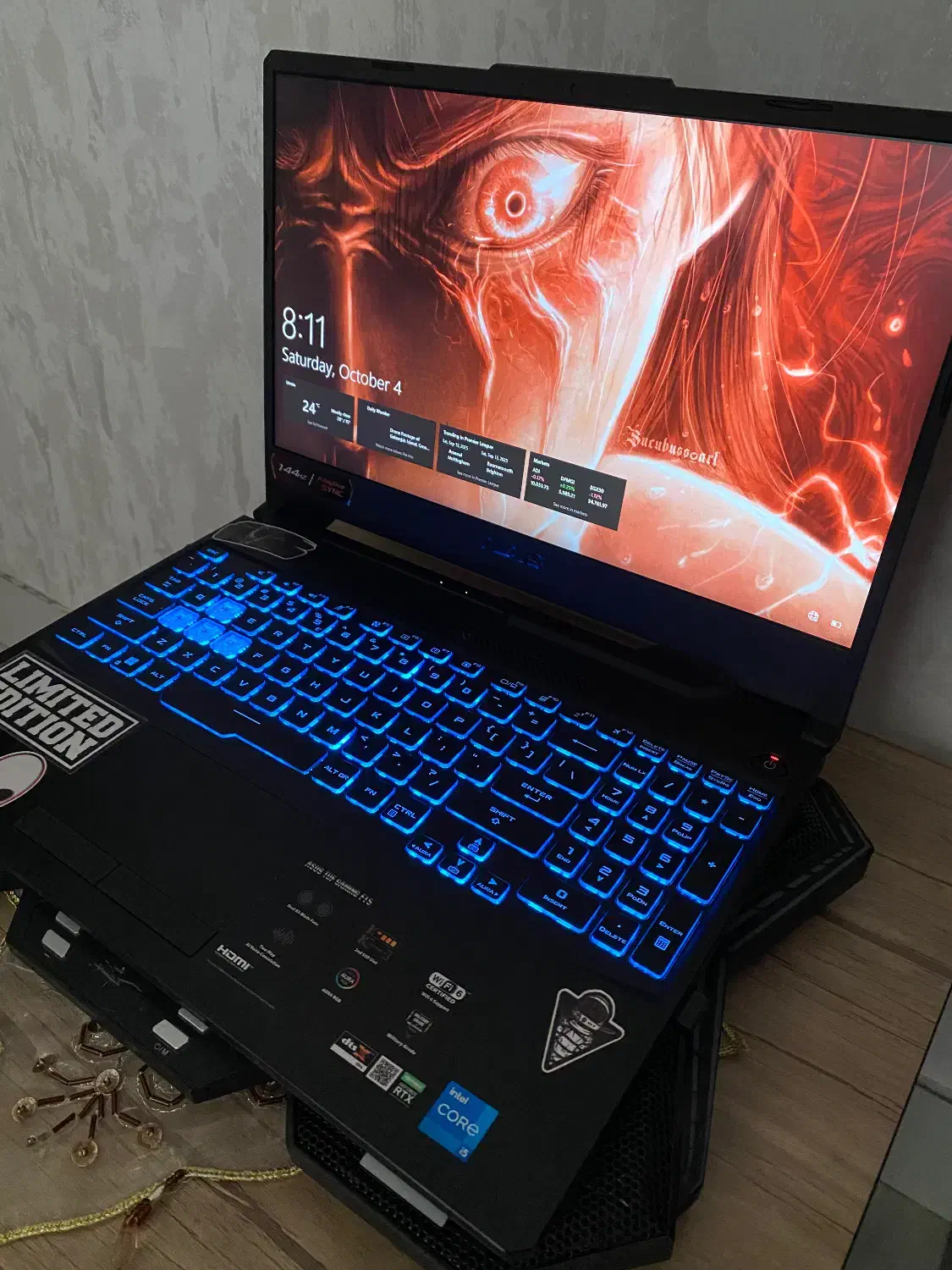 لپتاب گیمینگ asus tuf در حد نو|رایانه همراه|ارومیه, |دیوار