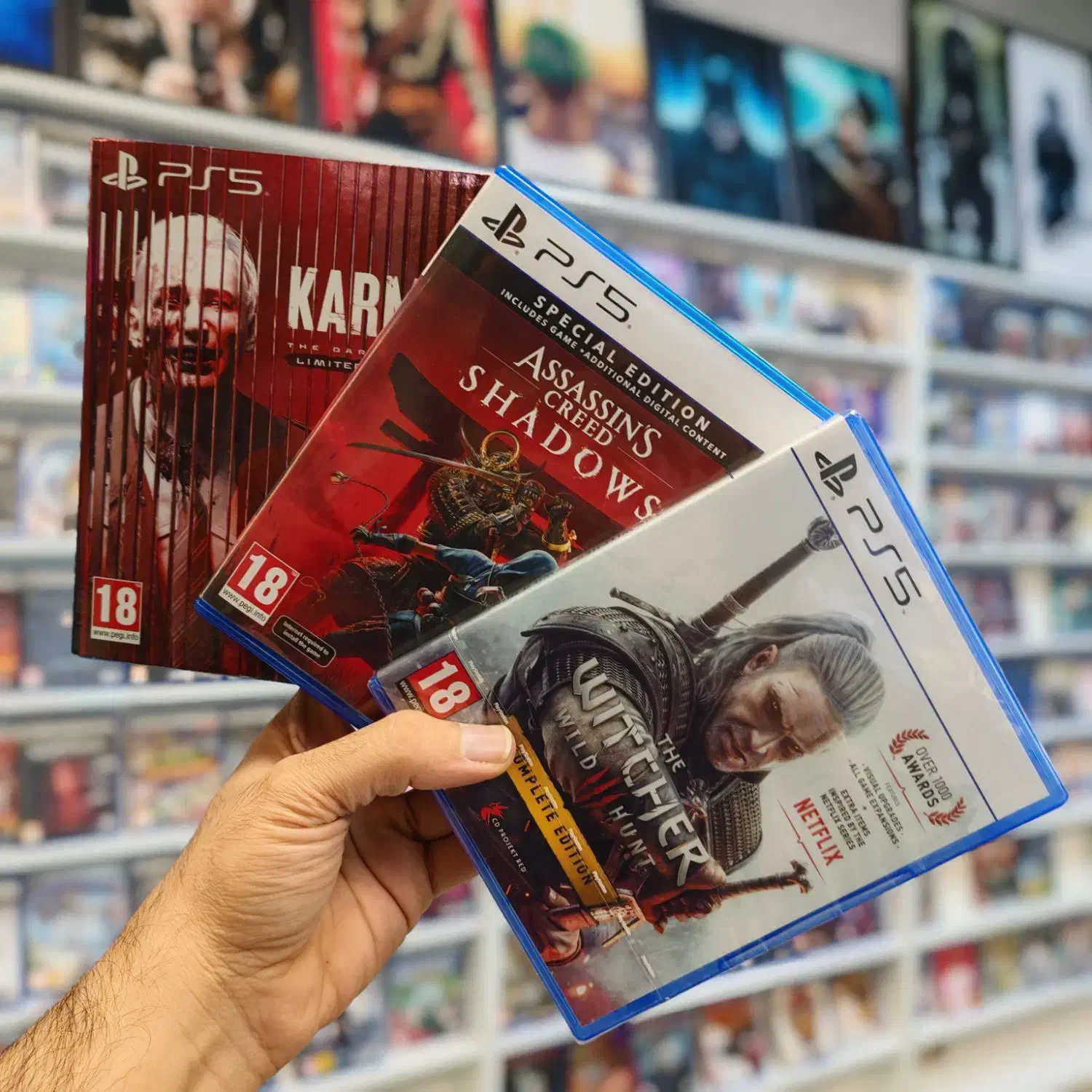 بازی Ps5 ویچر Witcherو Evil|کنسول، بازی ویدئویی و آنلاین|کرج, اصفهانی‌ها|دیوار