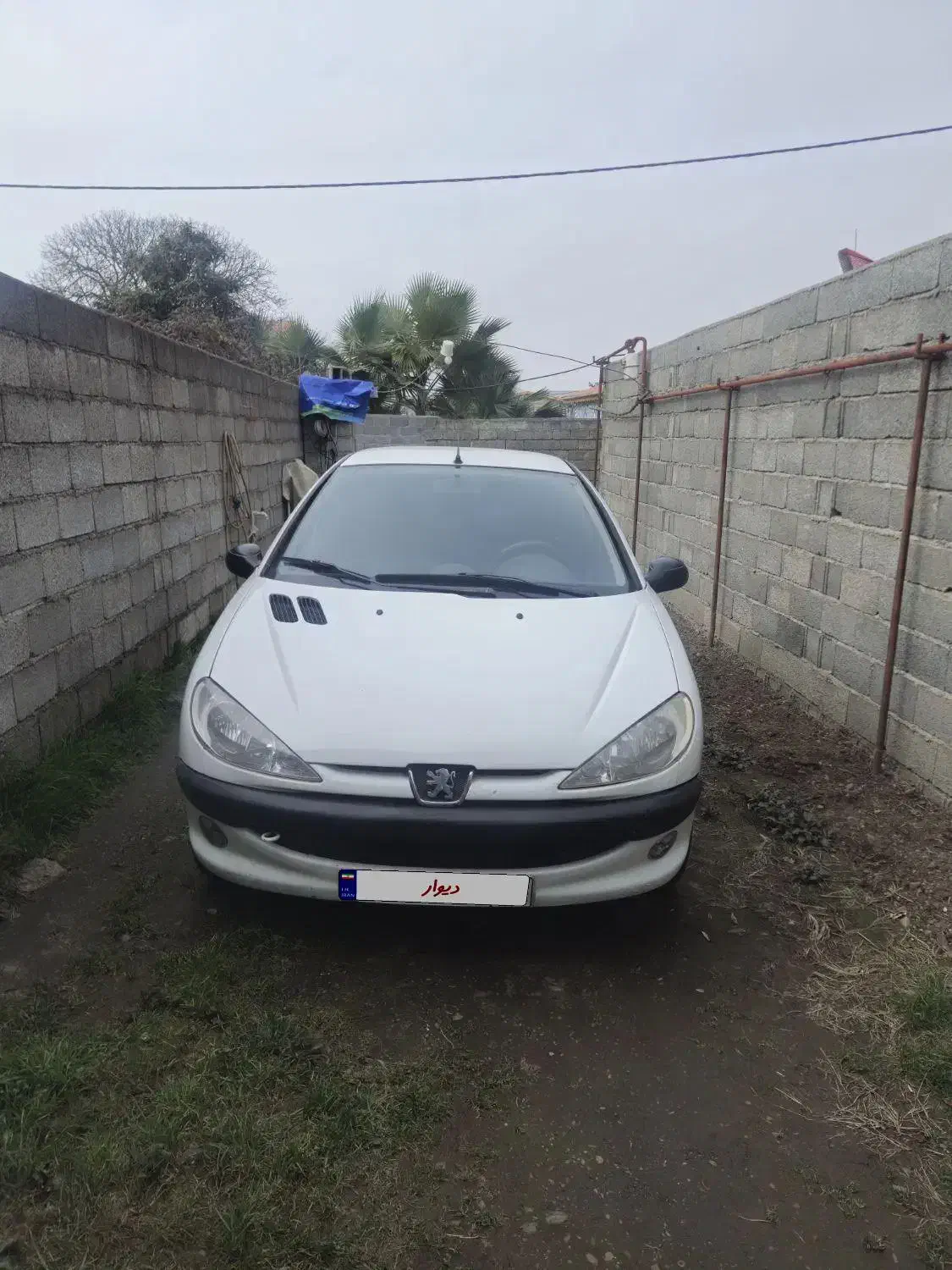 ۲۰۶تیپ ۲ بدون رنگ سالم|خودرو سواری و وانت|لاهیجان, کوی خزر|دیوار