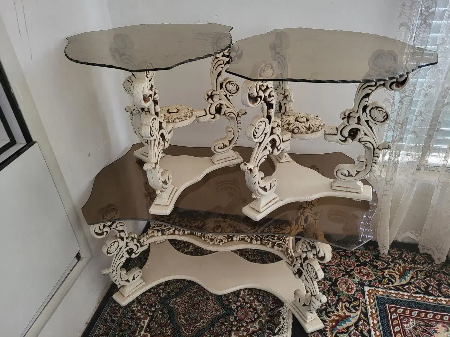 میز عسلی در حد نو|مبلمان خانگی و میز عسلی|فردوس (خراسان), |دیوار