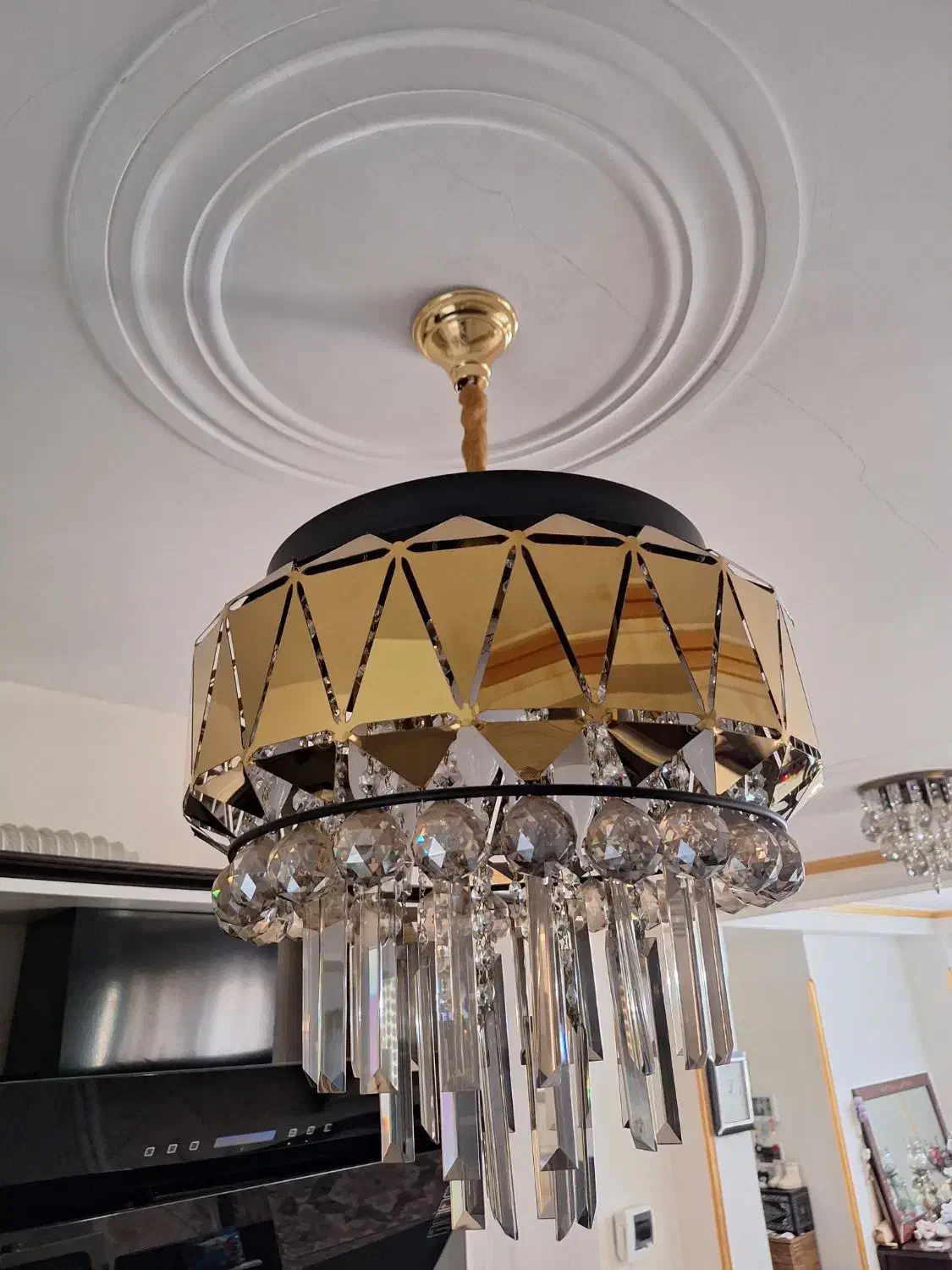 لوستر|لوستر و چراغ آویز|تهران, خزانه|دیوار