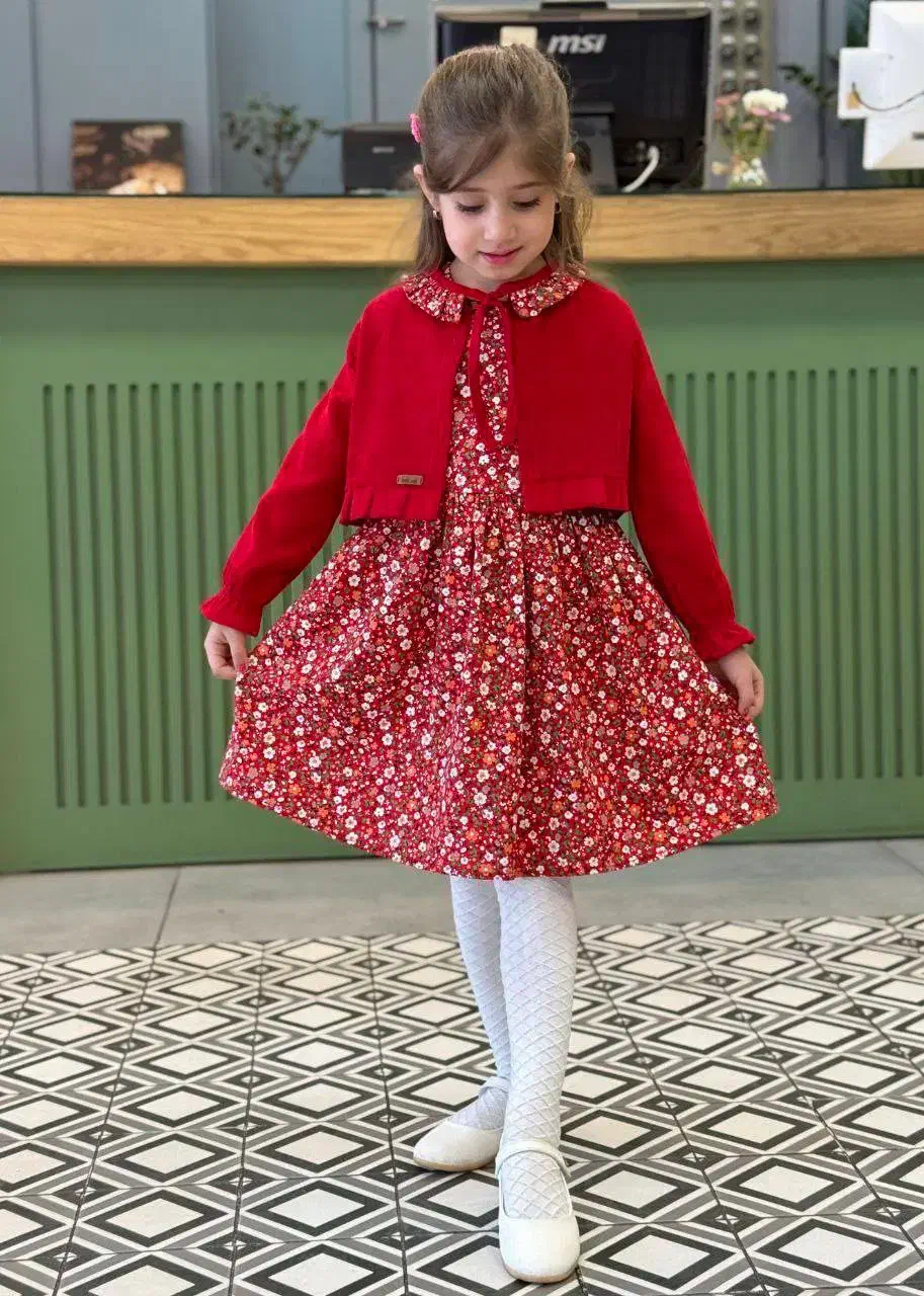 کت سارافون یلدایی دخترانه|کفش و لباس بچه|تهران, فلسطین (میدان انقلاب)|دیوار