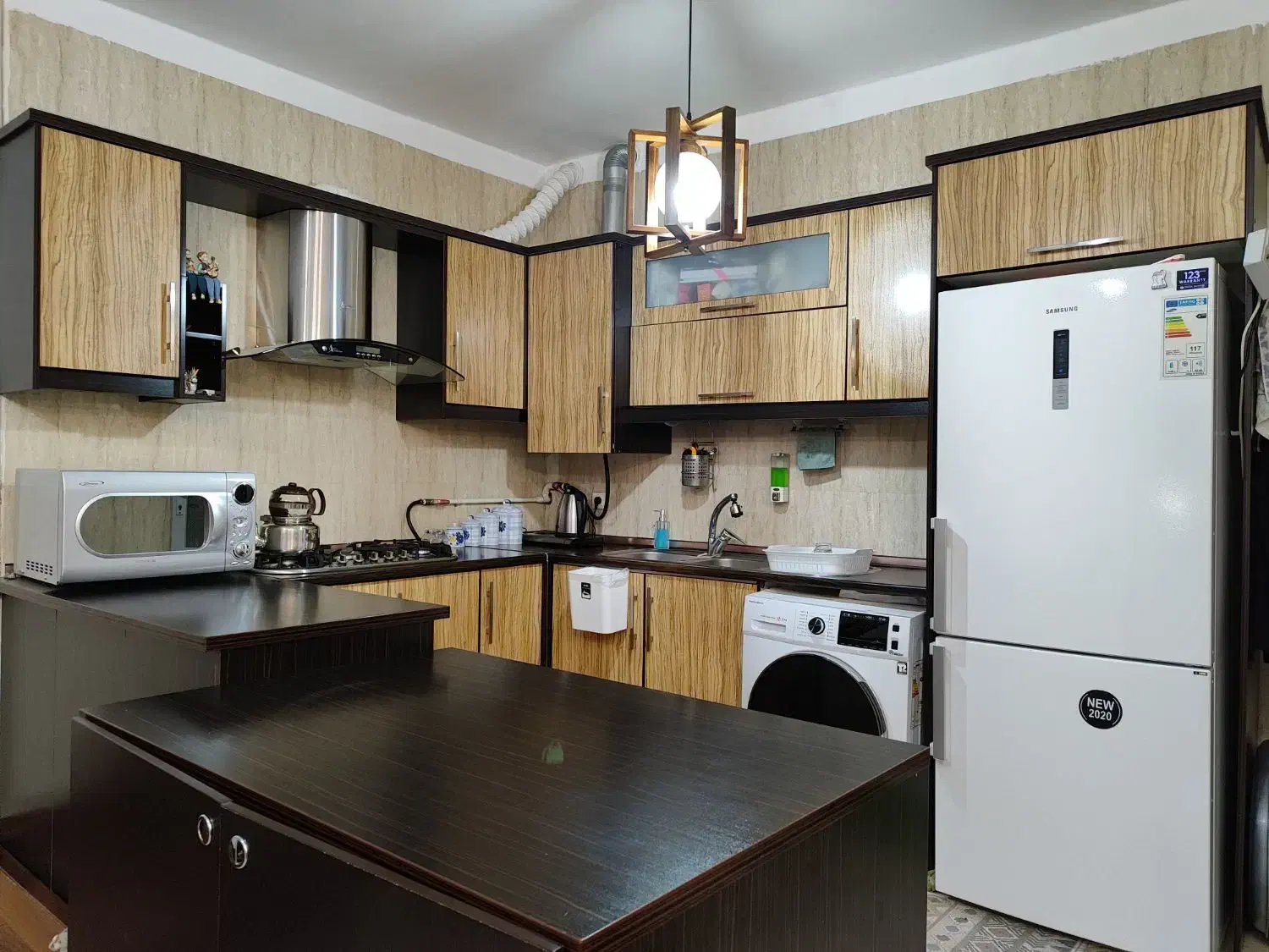 کابینت دست دوم با سینک و گاز و هود|مصالح و تجهیزات ساختمان|تهران, پرستار|دیوار