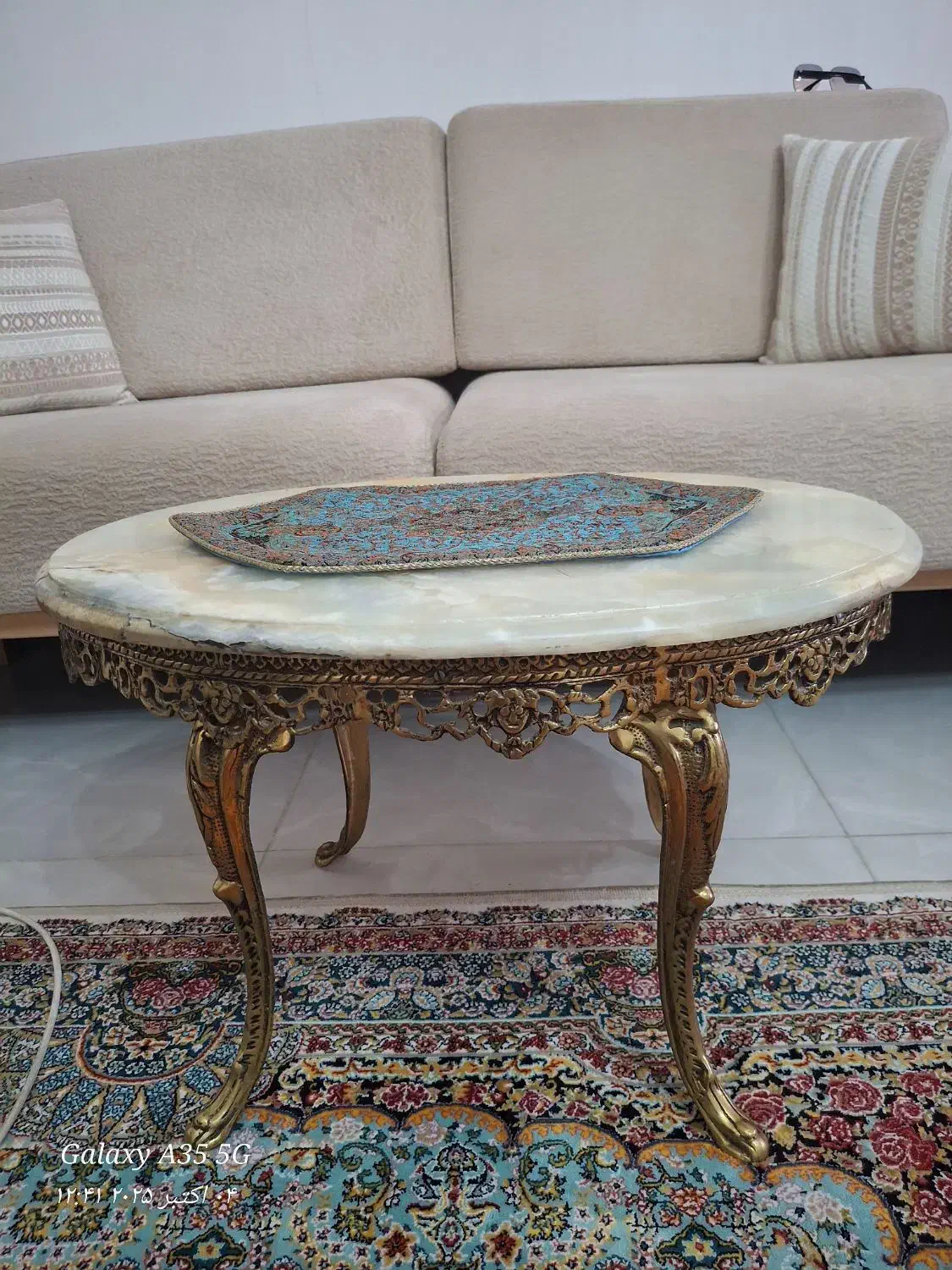 میز عسلی برنز|مبلمان خانگی و میز عسلی|تبریز, |دیوار